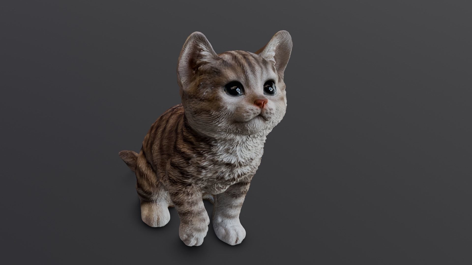 Kitten 3D Model Low-poly 3D model_8