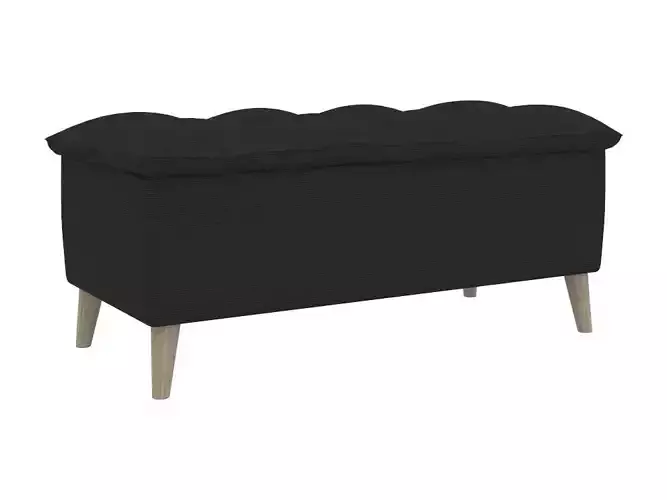 H2000518 STORAGE BENCH BLACK