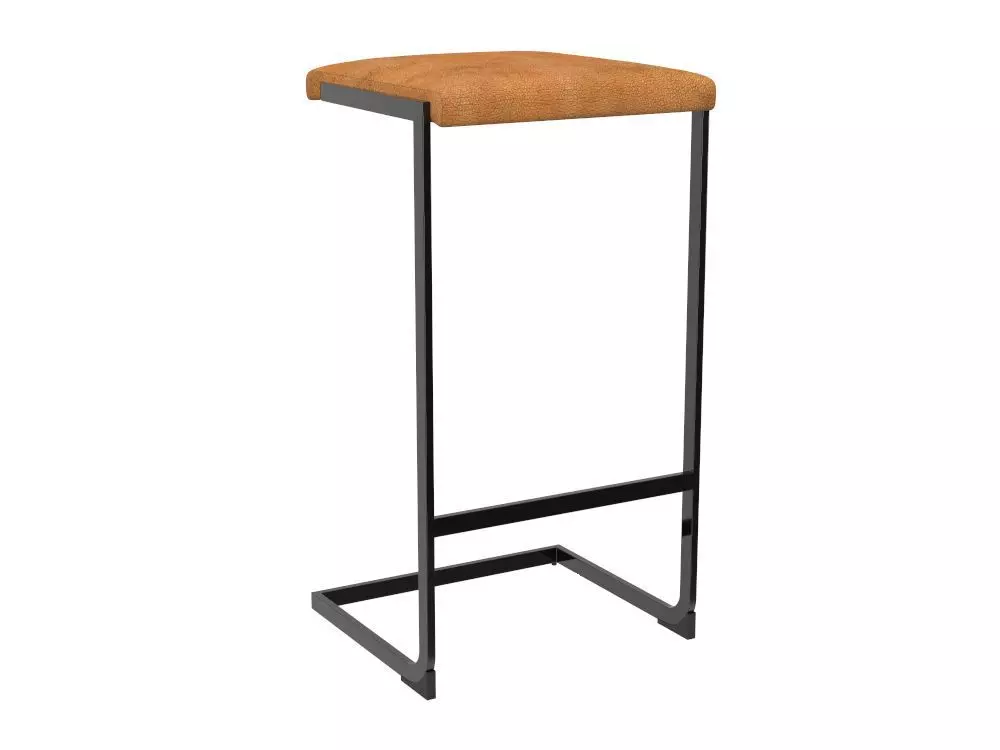 H2000517 BAR STOOL ORANGE 3D model_0