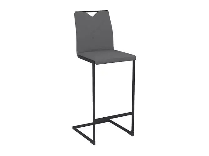 H2000516 BAR STOOL GREY
