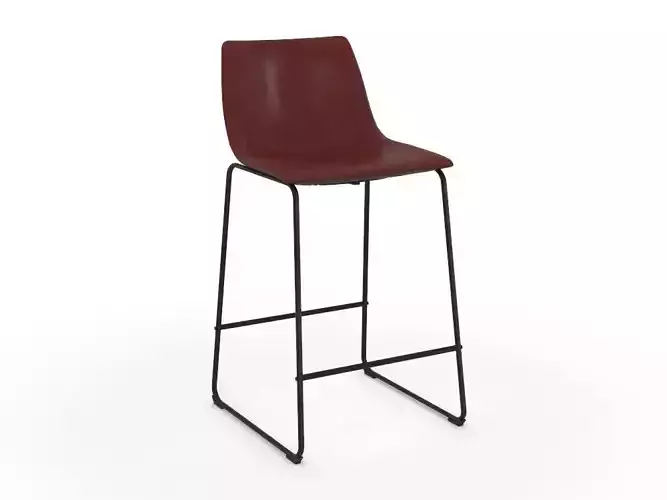H2000509 BAR STOOL BROWN