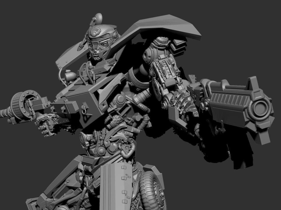 Hotrod WW2 3D print model_3