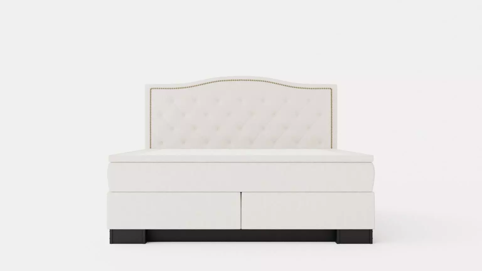 Hilton Luxury Complete Bed Package180x200 Admiral Bed Give Top Low-poly 3D model