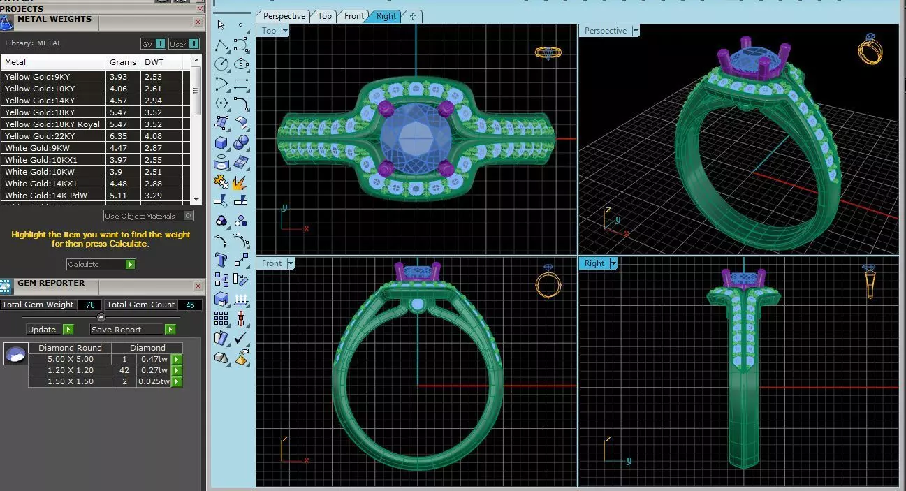 Cathi Ring Wall 3D print model_0