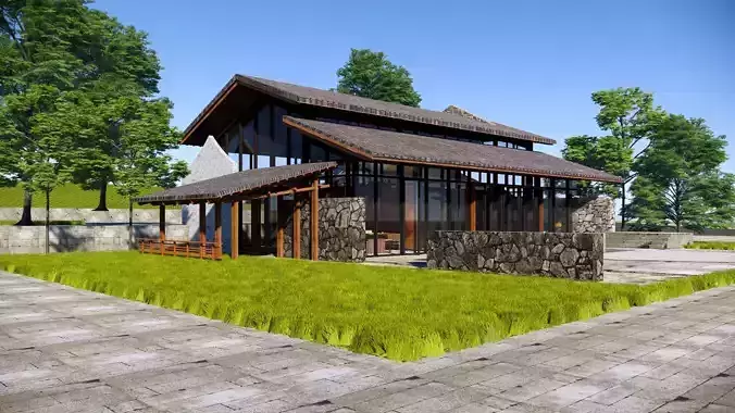 Single-storey residential accommodation