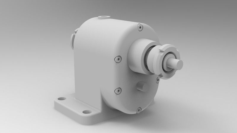 gearbox 3D model_2