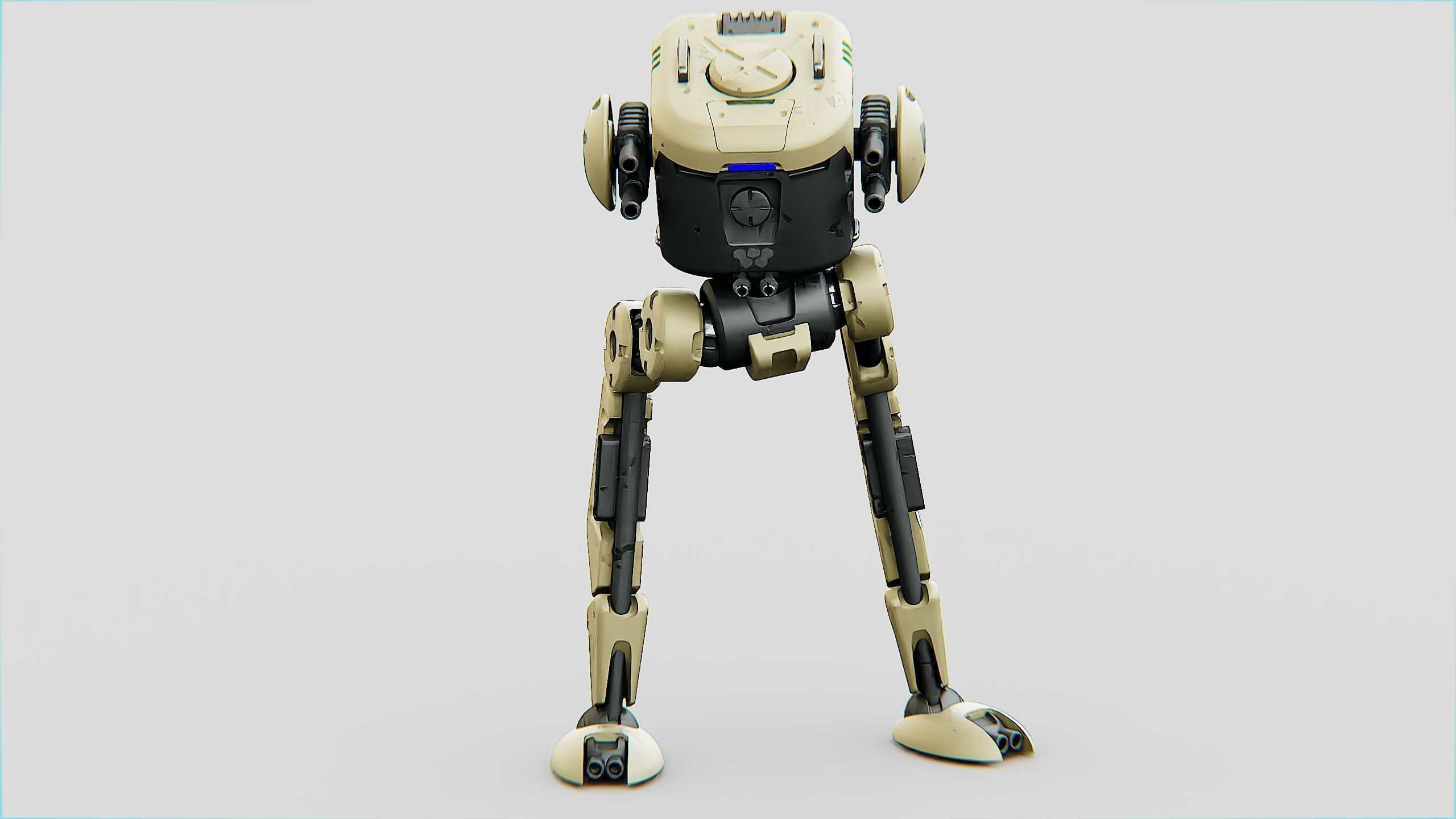 M-200 WALKER Rigged for Unreal Engine - Unity - MIXAMO  3D model_5