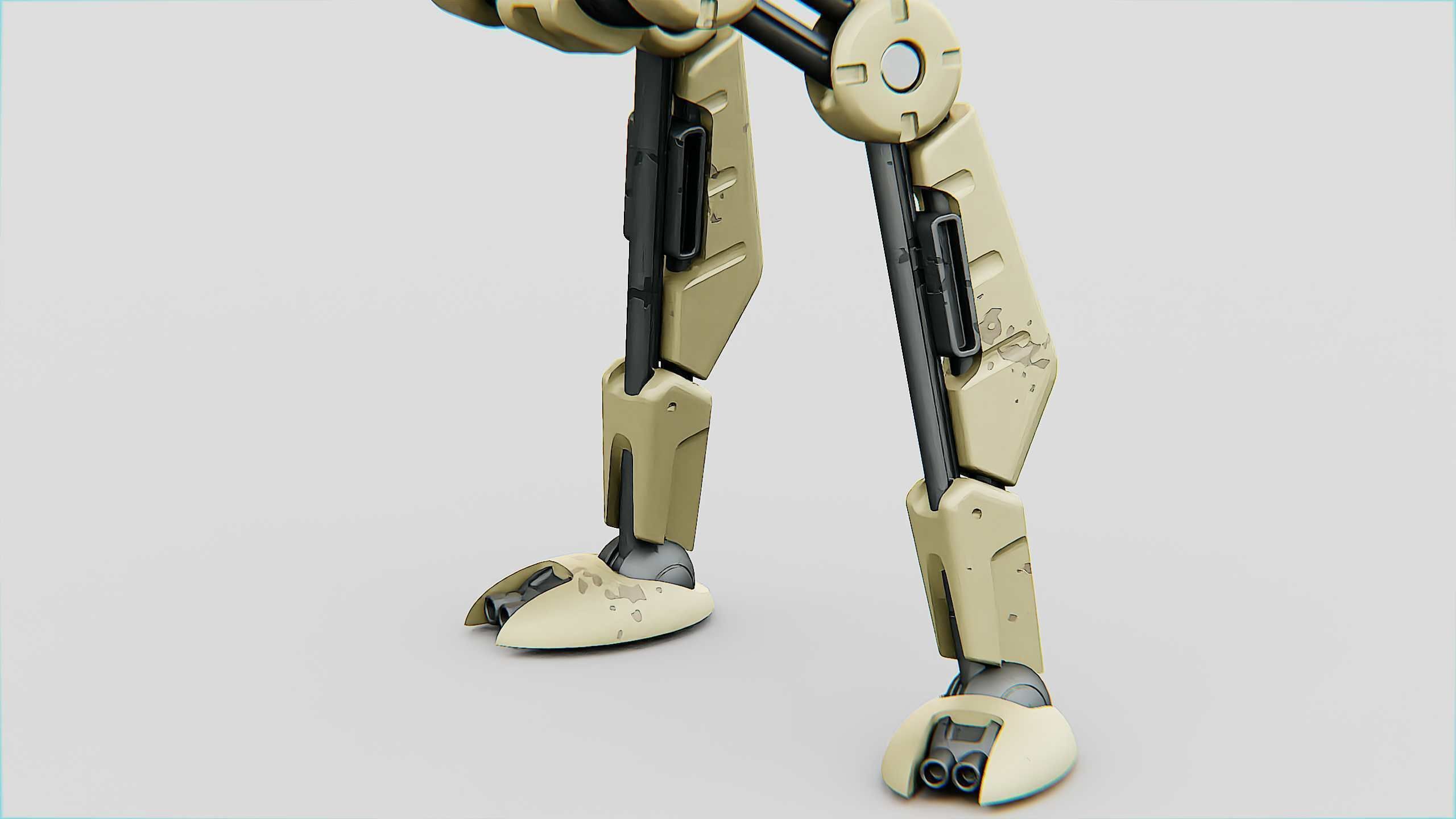 M-200 WALKER Rigged for Unreal Engine - Unity - MIXAMO  3D model_28