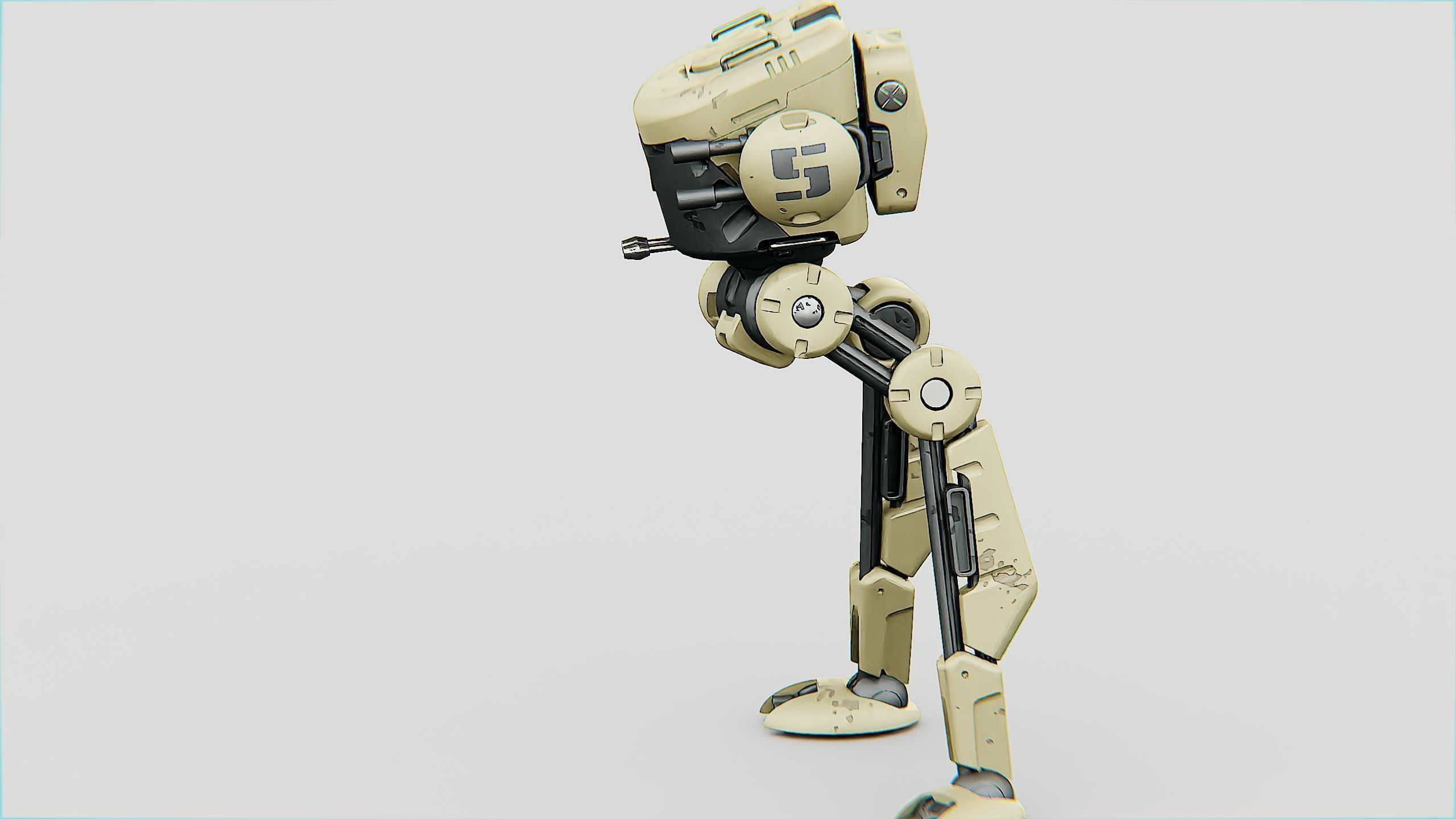 M-200 WALKER Rigged for Unreal Engine - Unity - MIXAMO  3D model_11