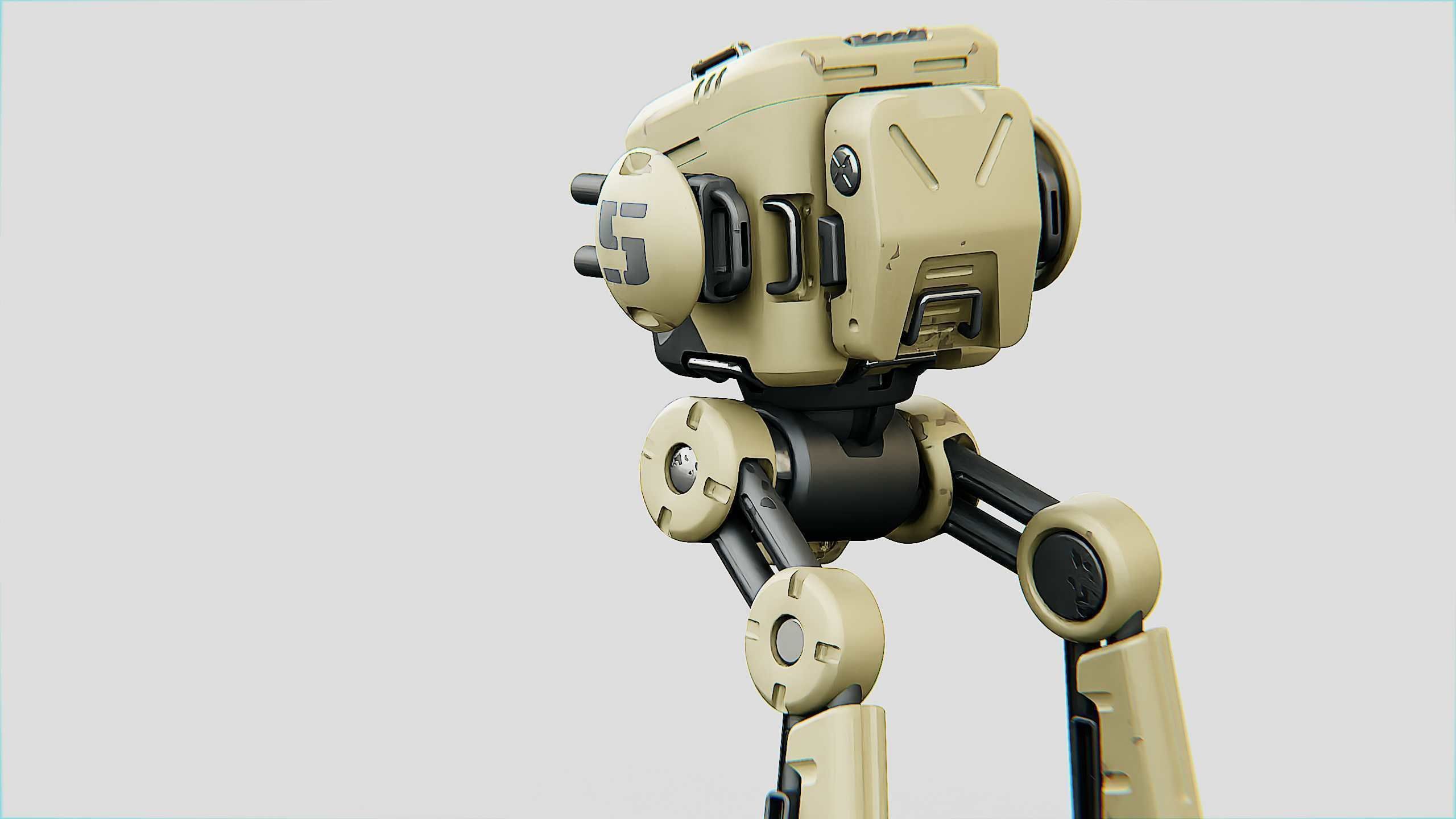 M-200 WALKER Rigged for Unreal Engine - Unity - MIXAMO  3D model_27