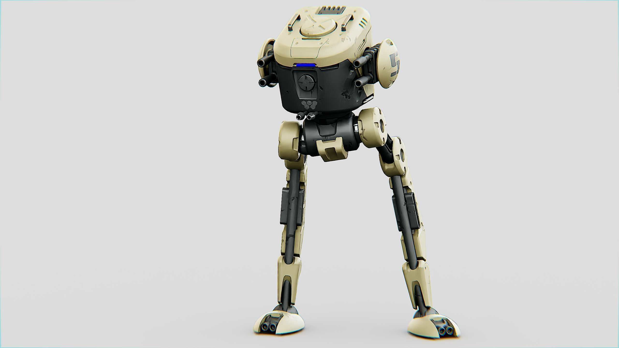 M-200 WALKER Rigged for Unreal Engine - Unity - MIXAMO  3D model_6
