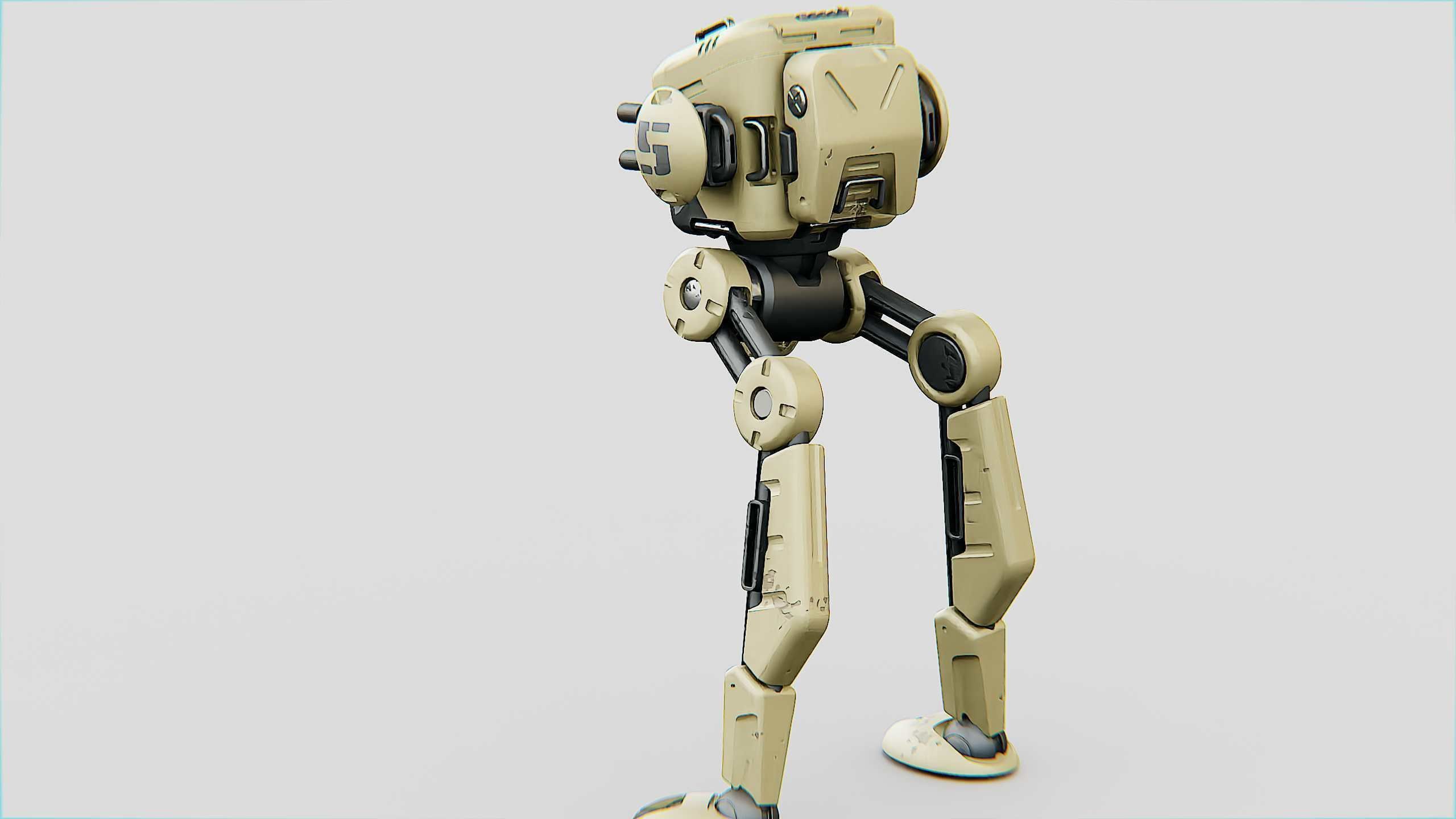 M-200 WALKER Rigged for Unreal Engine - Unity - MIXAMO  3D model_15