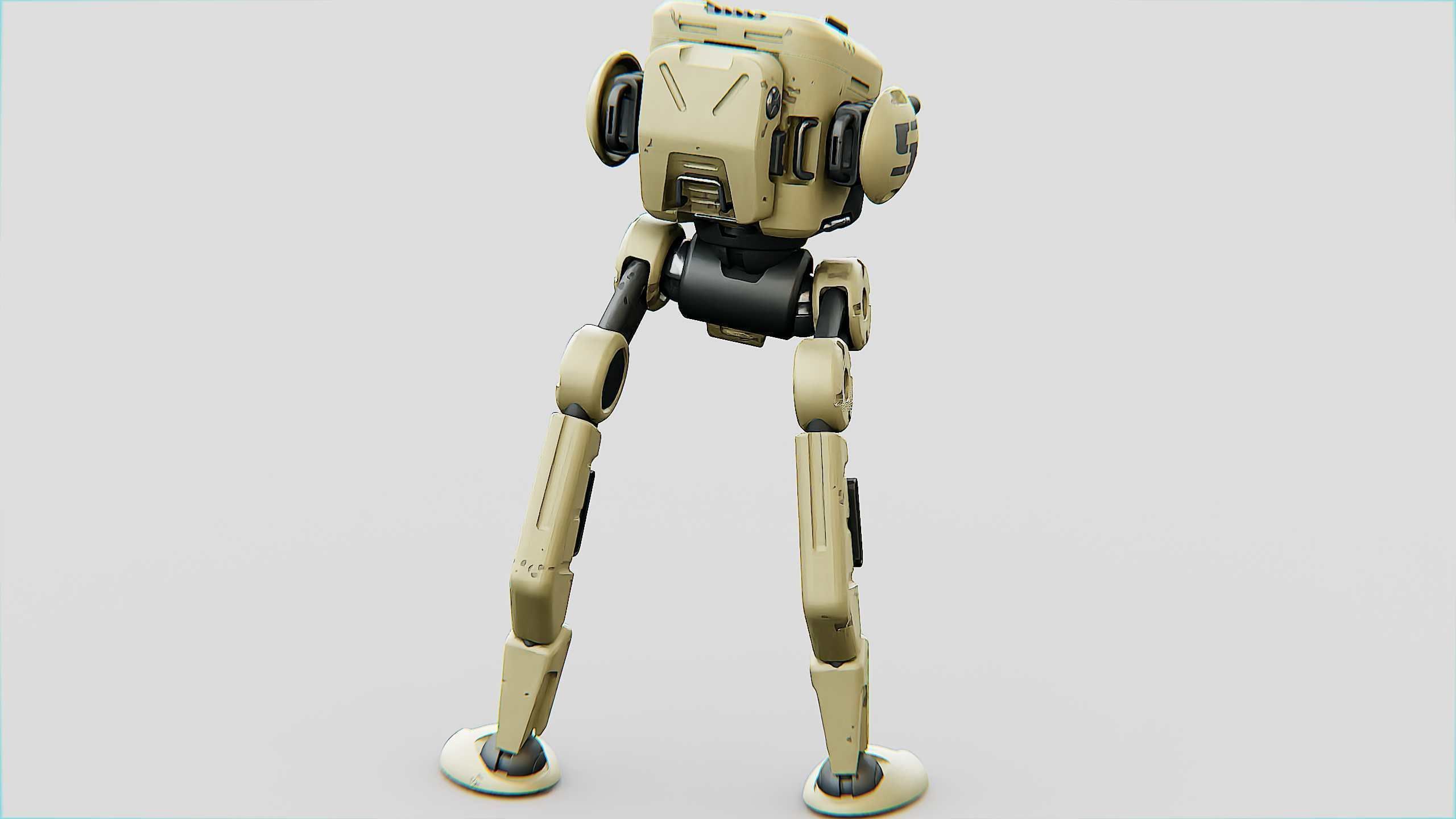 M-200 WALKER Rigged for Unreal Engine - Unity - MIXAMO  3D model_19