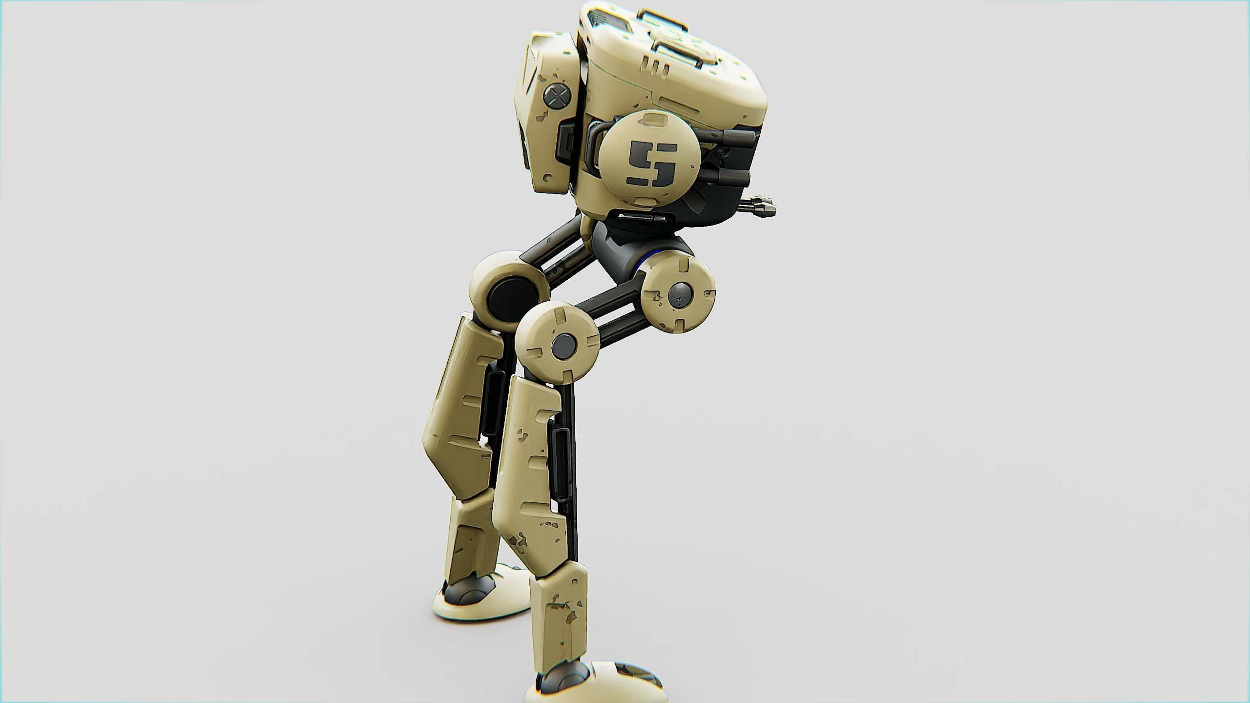 M-200 WALKER Rigged for Unreal Engine - Unity - MIXAMO  3D model_23