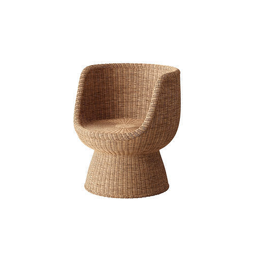 Moises lounge chair by Heaps and Woods 3D model
