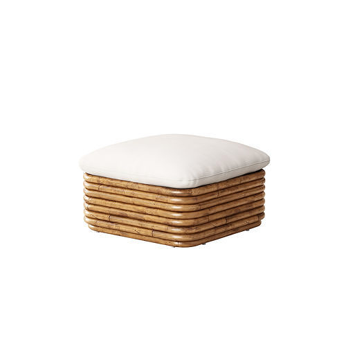 Bohemian 72 ottoman by Gubi 3D model