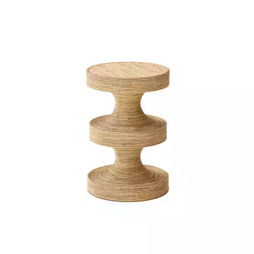 Bishop stool by India Mahdavi 3D model