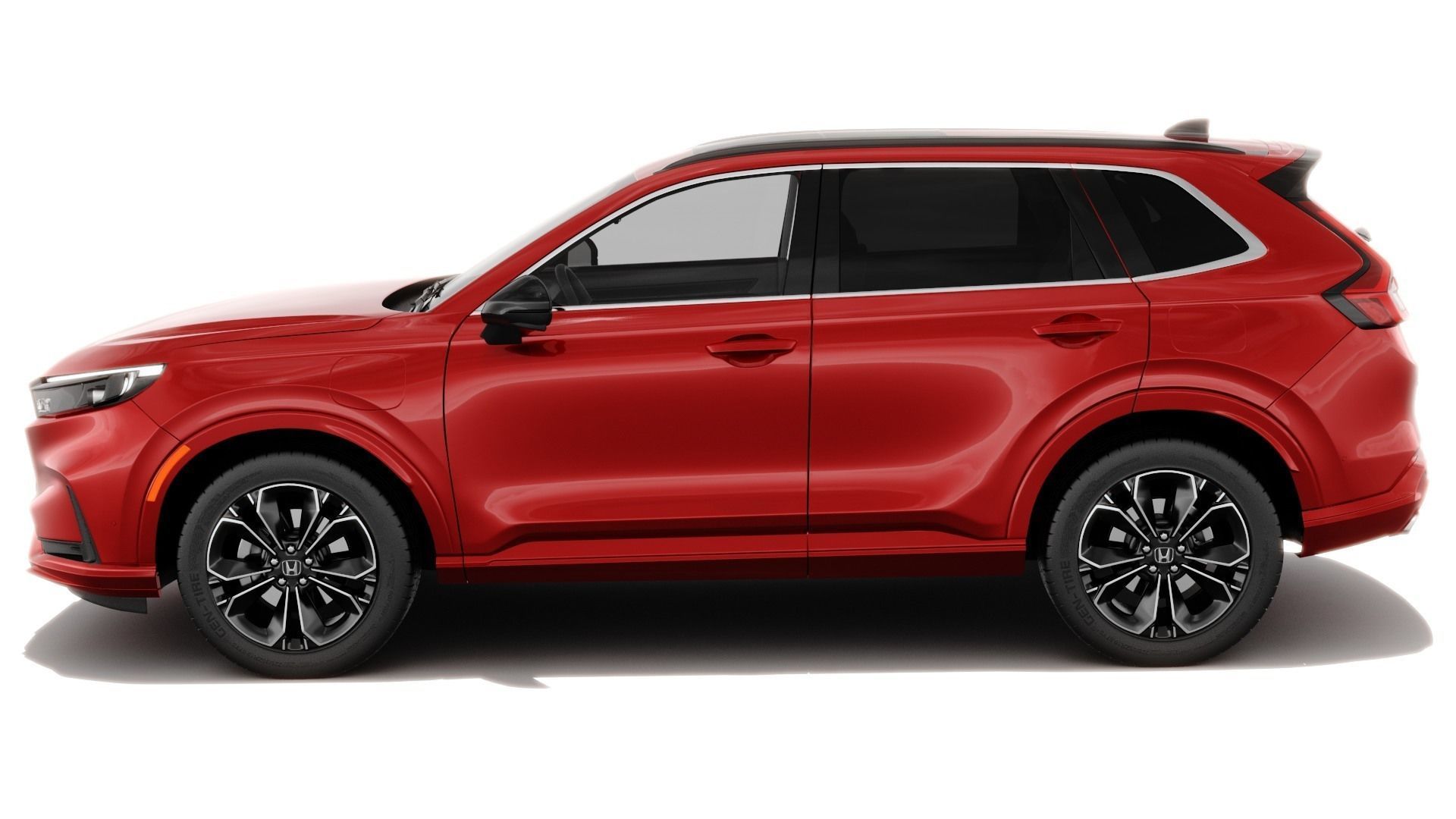 Honda CR-V 2023 with interior 3D model_3