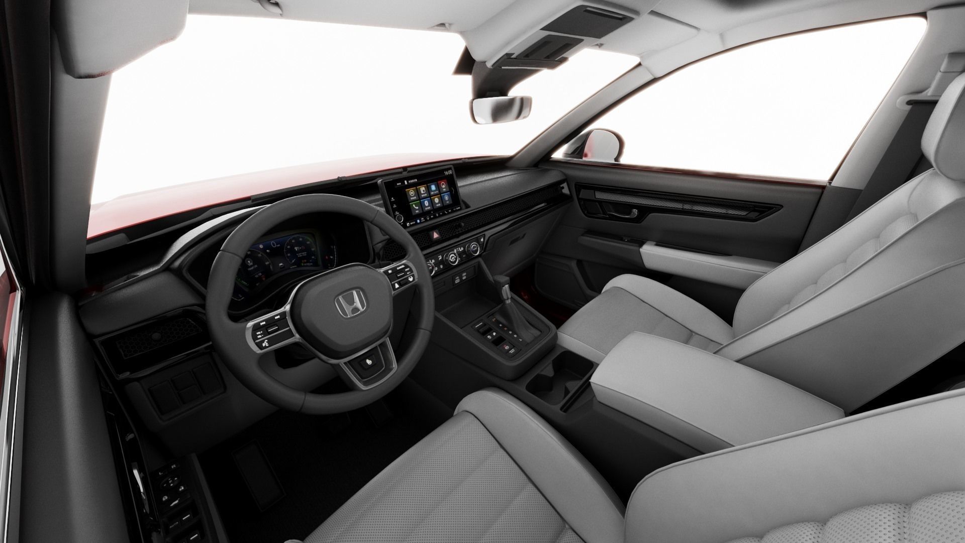 Honda CR-V 2023 with interior 3D model_13