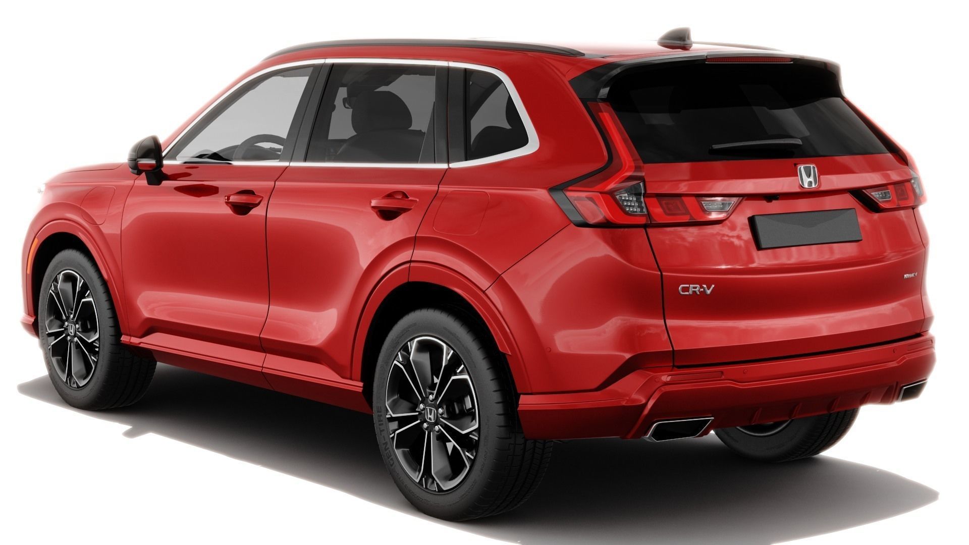 Honda CR-V 2023 with interior 3D model_4