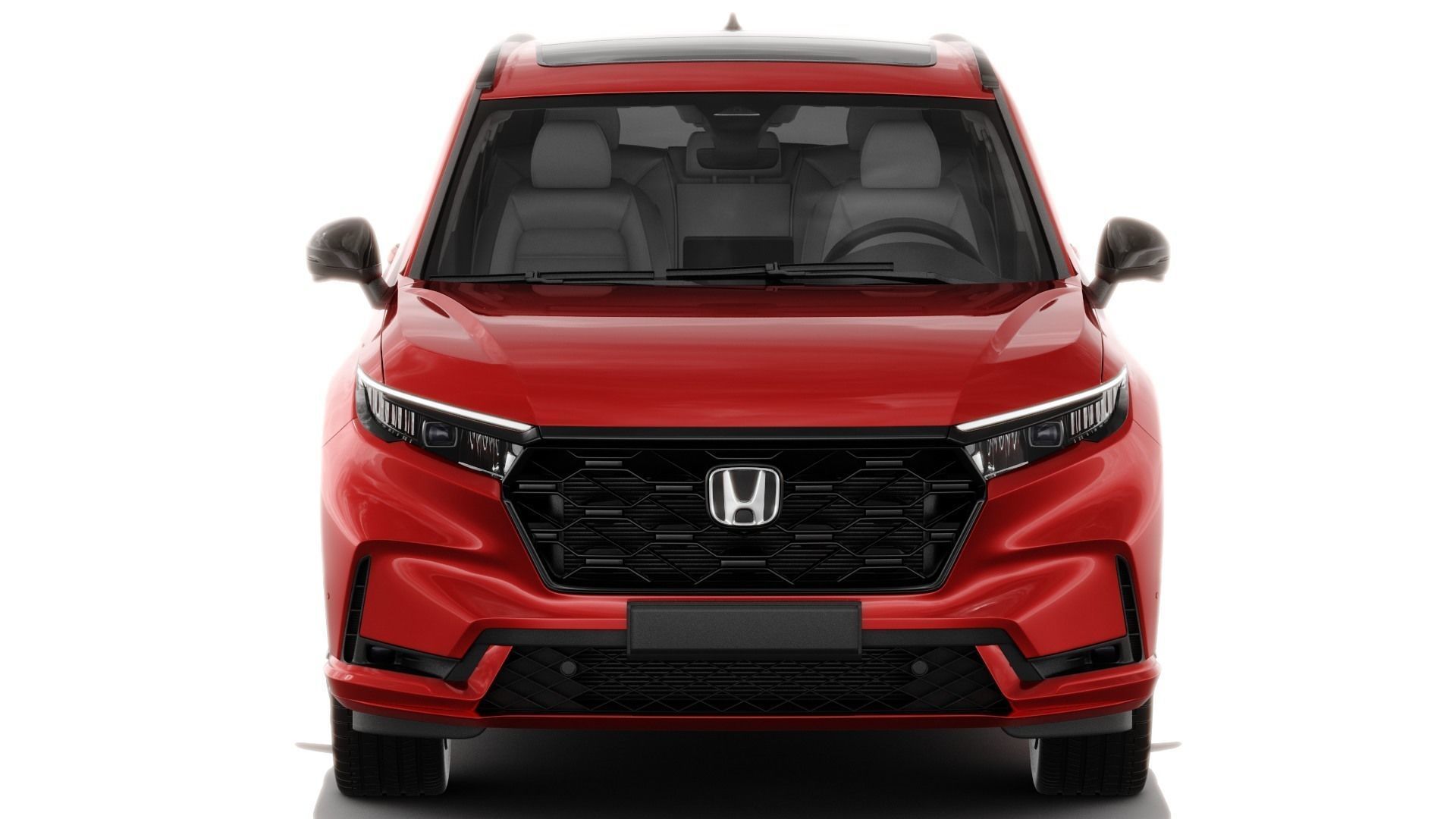 Honda CR-V 2023 with interior 3D model_9