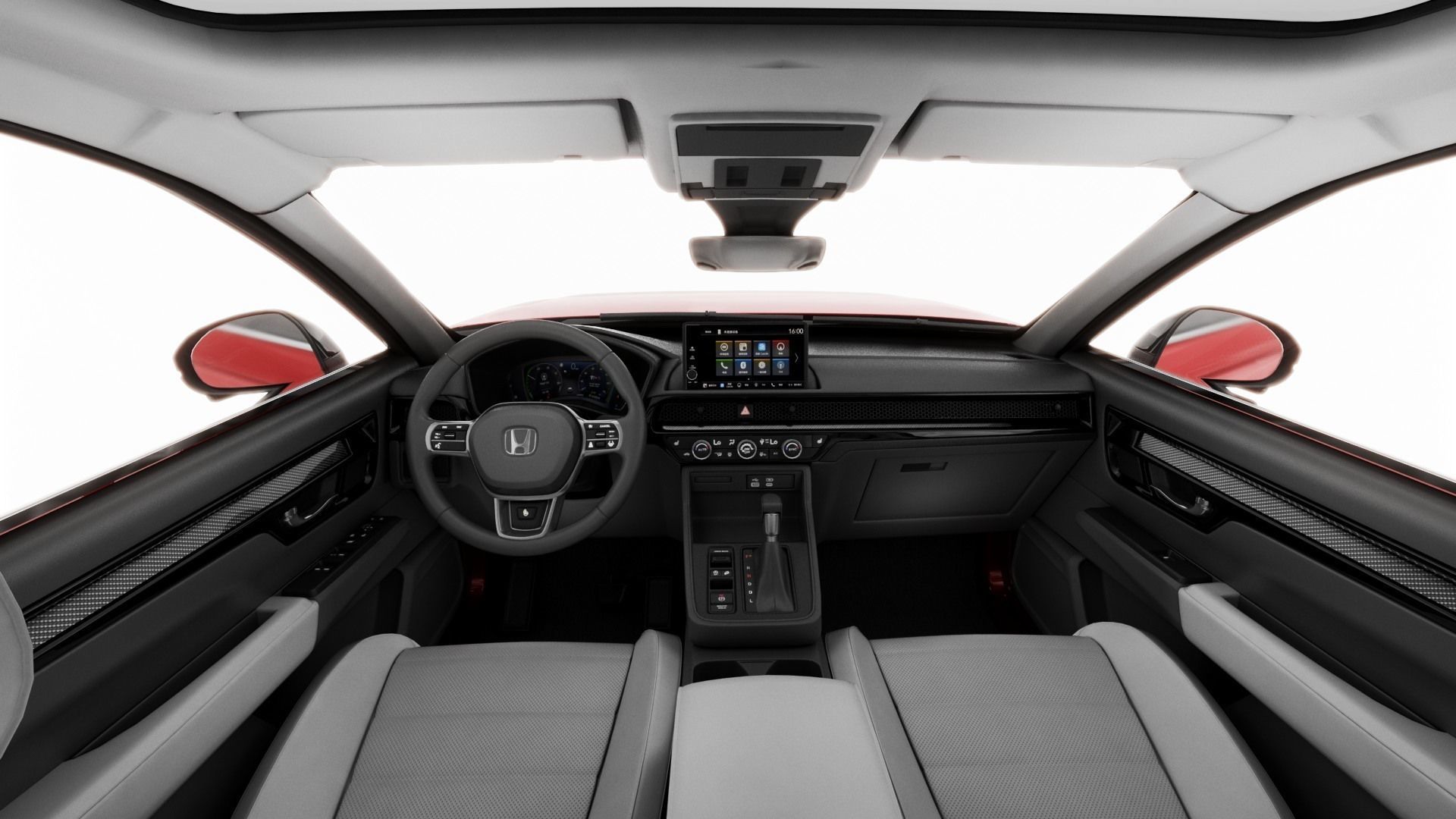 Honda CR-V 2023 with interior 3D model_16