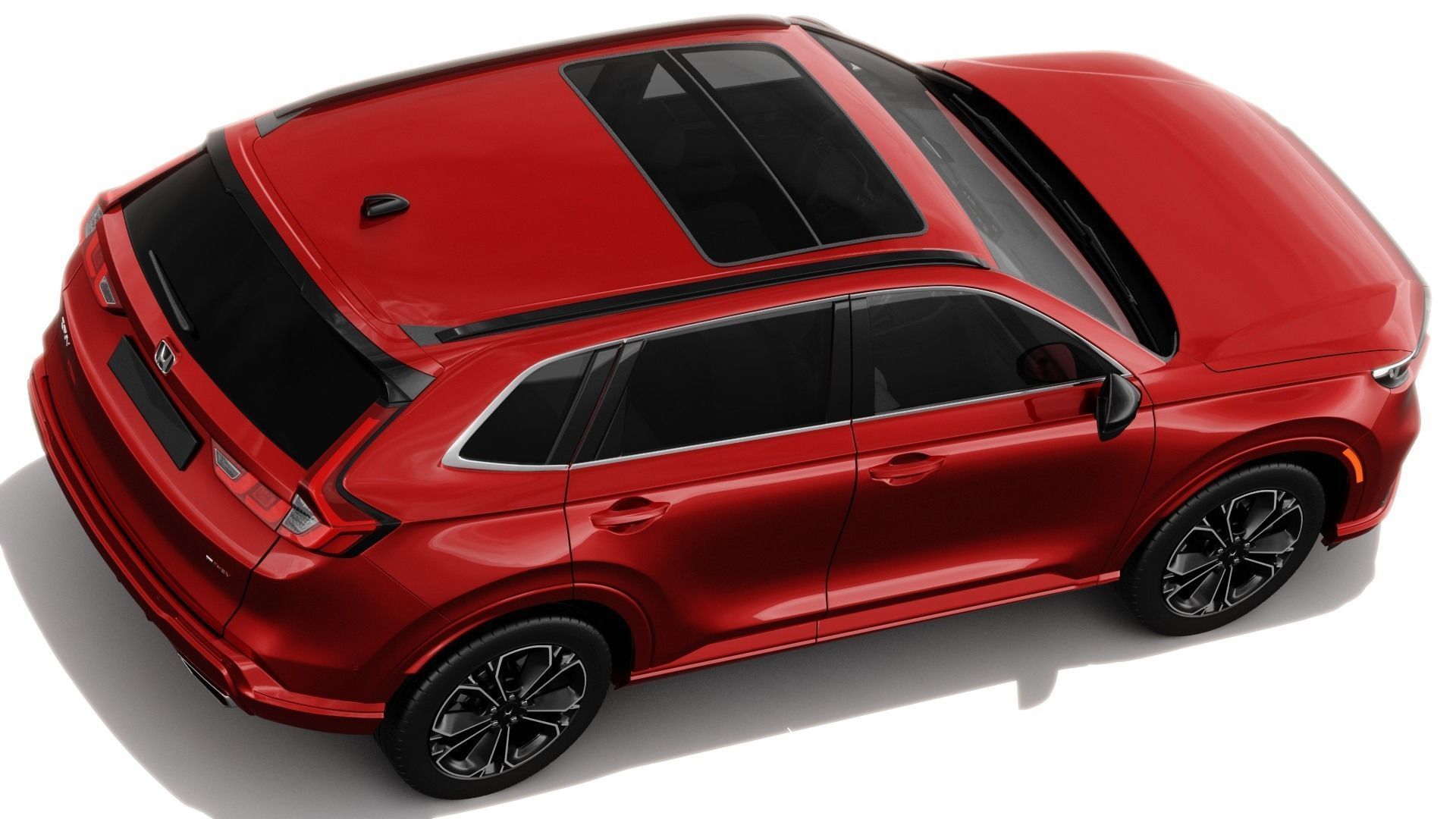 Honda CR-V 2023 with interior 3D model_6