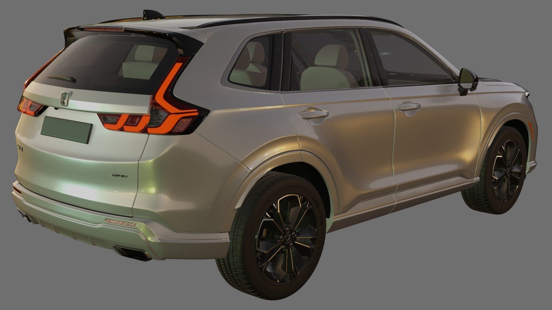 Honda CR-V 2023 with interior 3D model_19