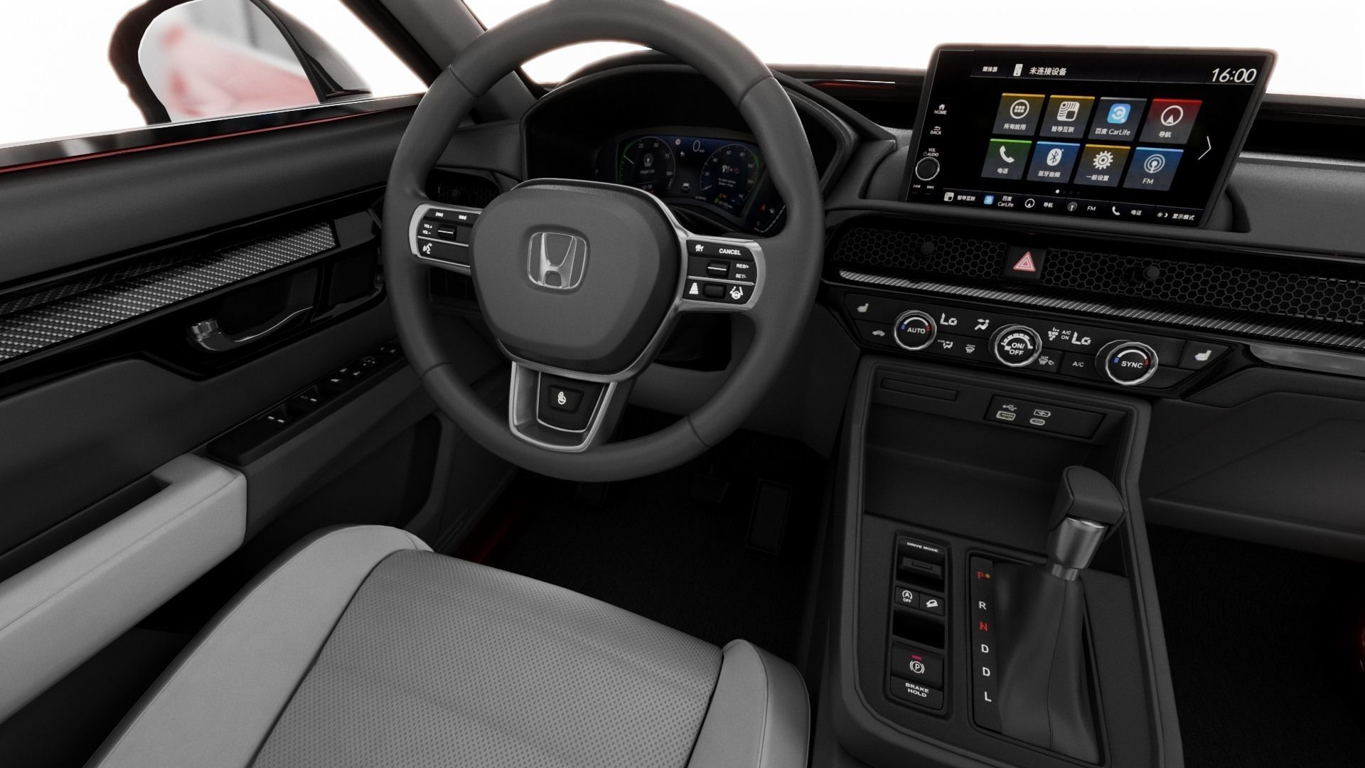Honda CR-V 2023 with interior 3D model_17