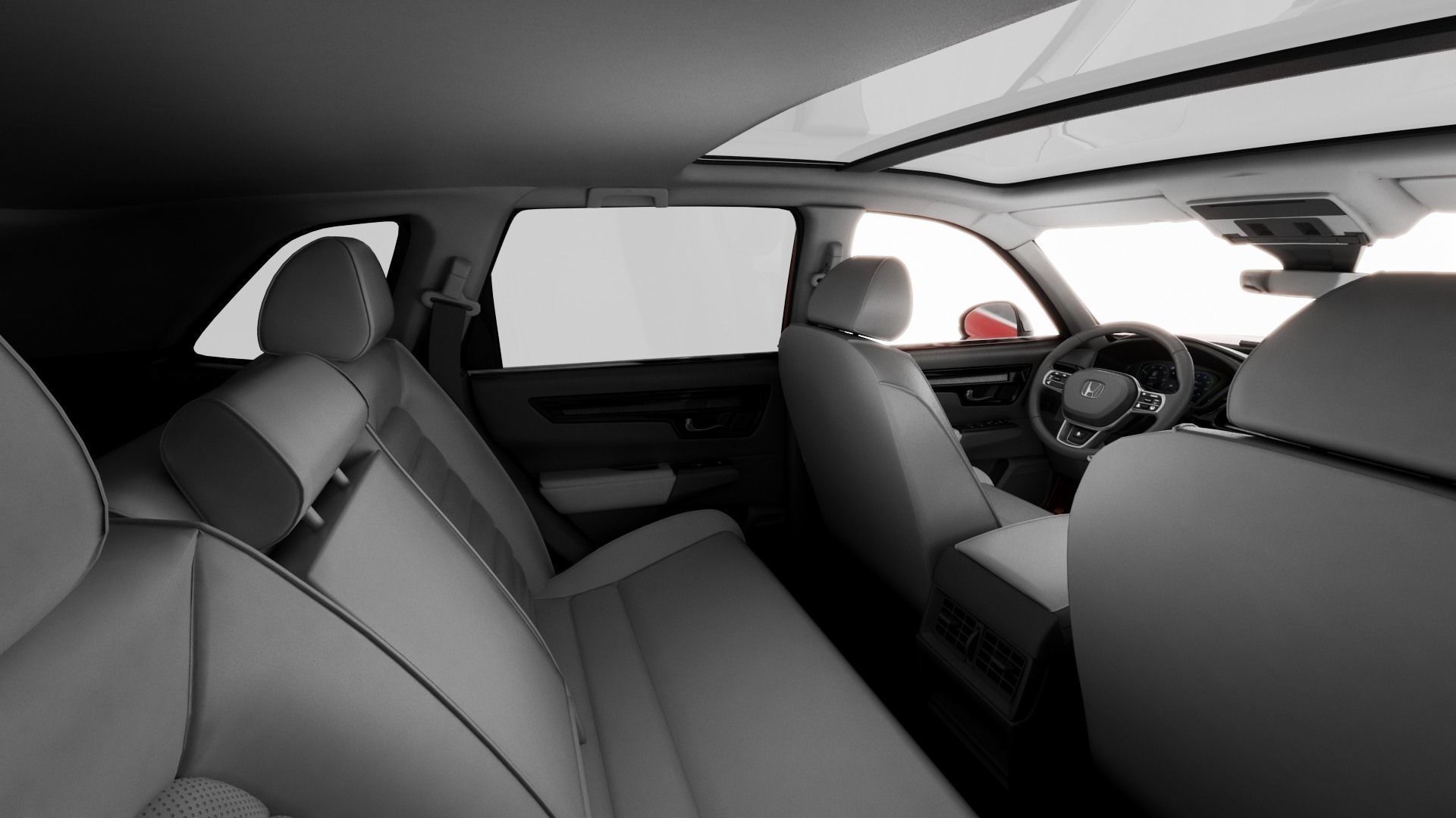 Honda CR-V 2023 with interior 3D model_15