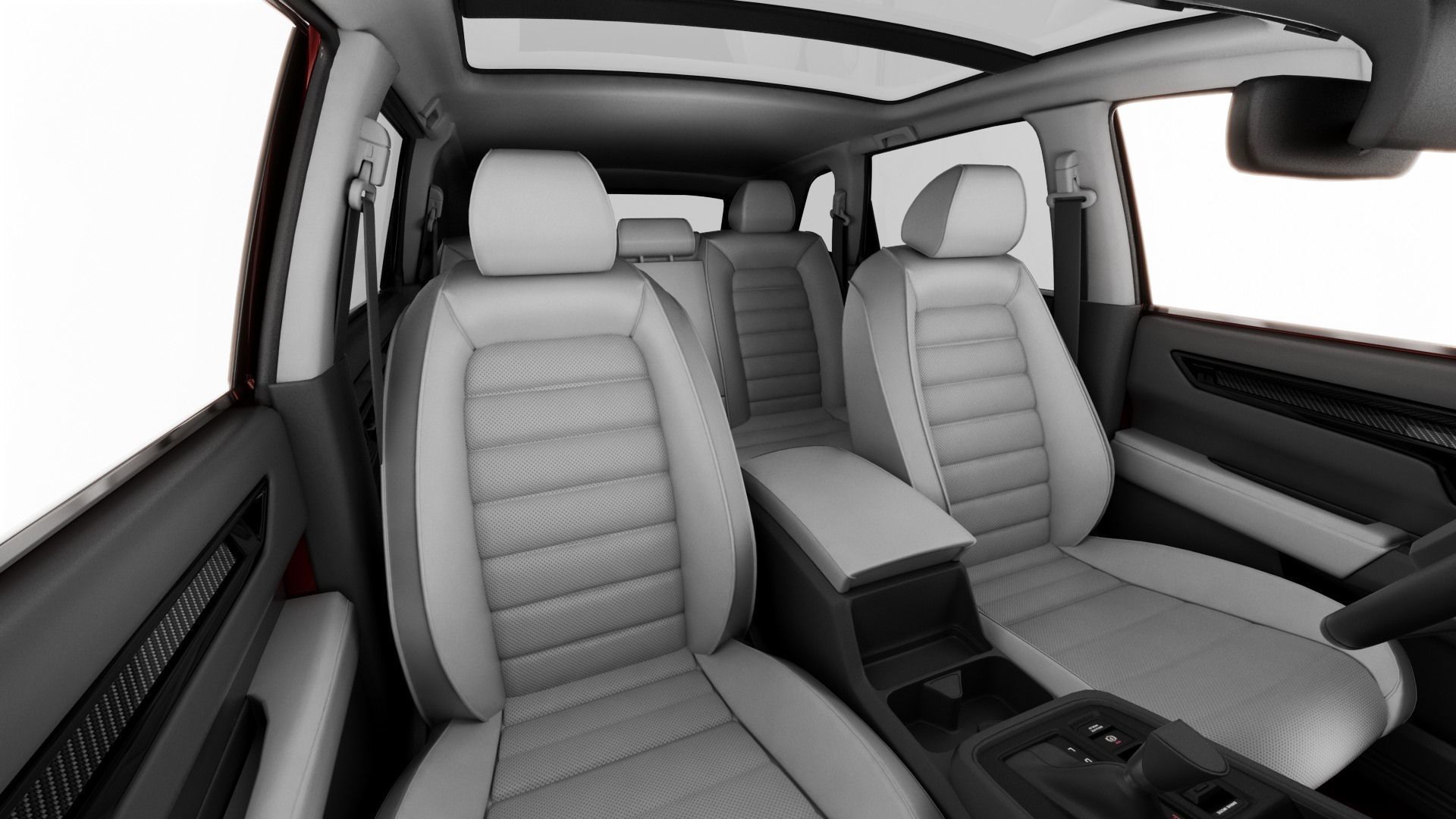 Honda CR-V 2023 with interior 3D model_14