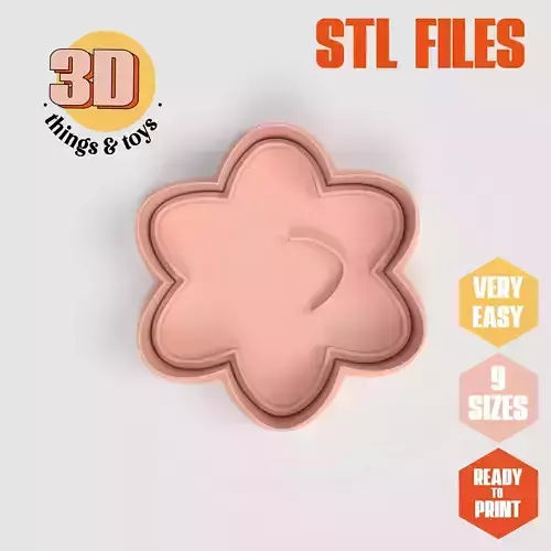 Star Soot - Cookie Cutter Clay - Many Size 3D print model