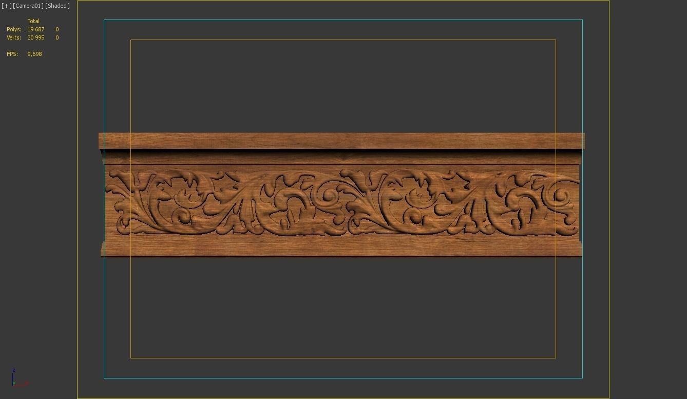 baguette 0059 3D model_5