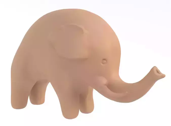 Elephant sculpture