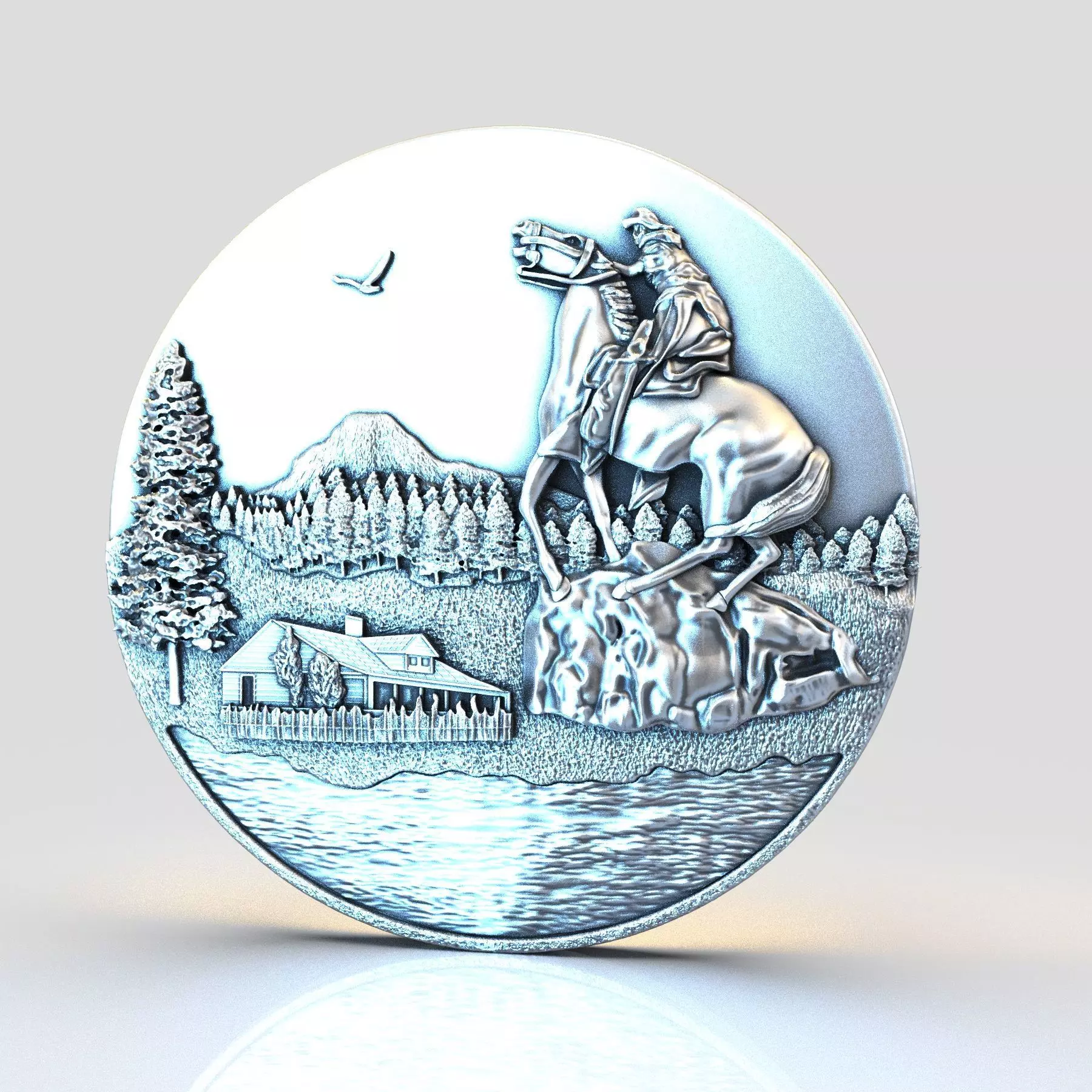 Seal - Yavapai County 3D print model_0