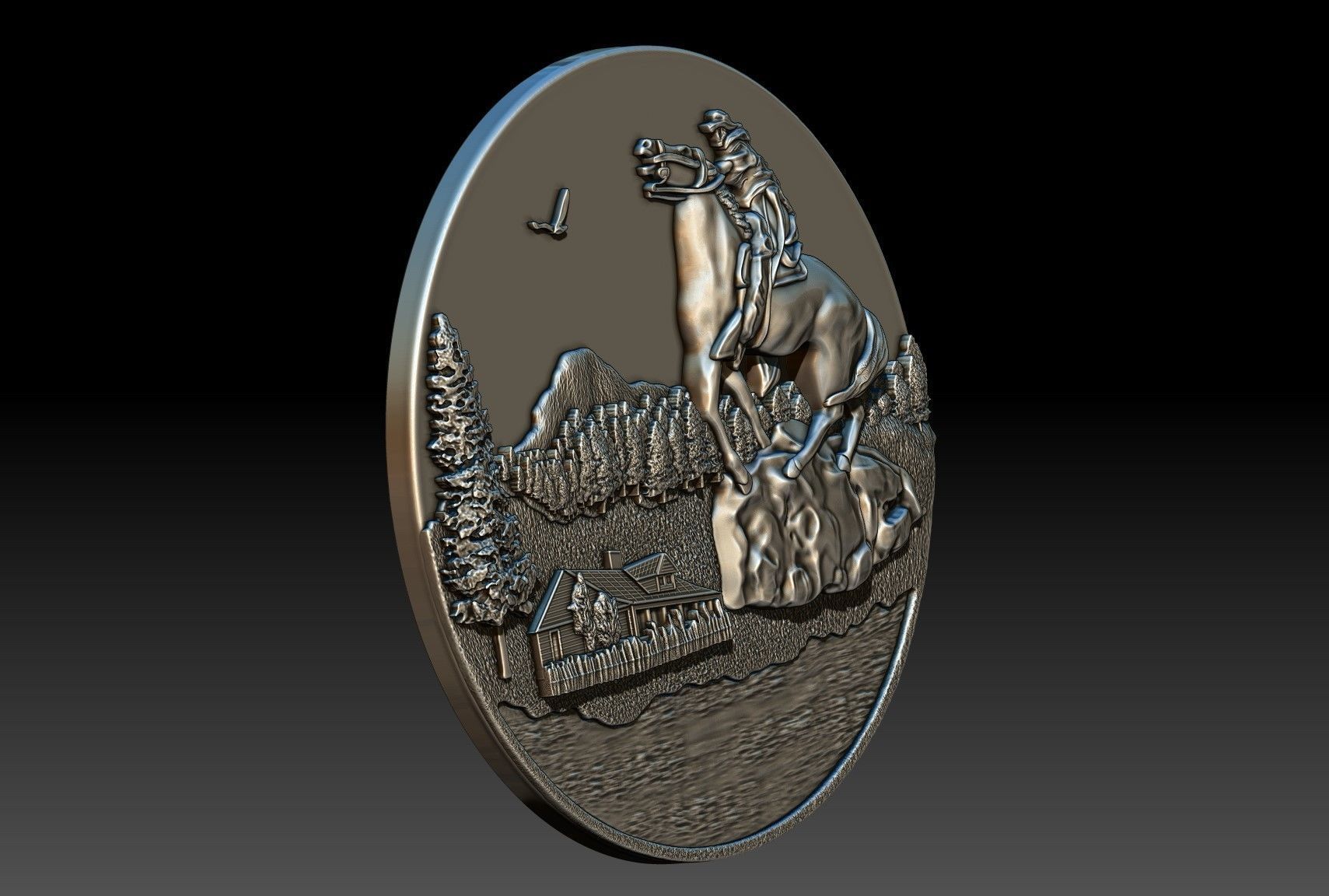 Seal - Yavapai County 3D print model_9