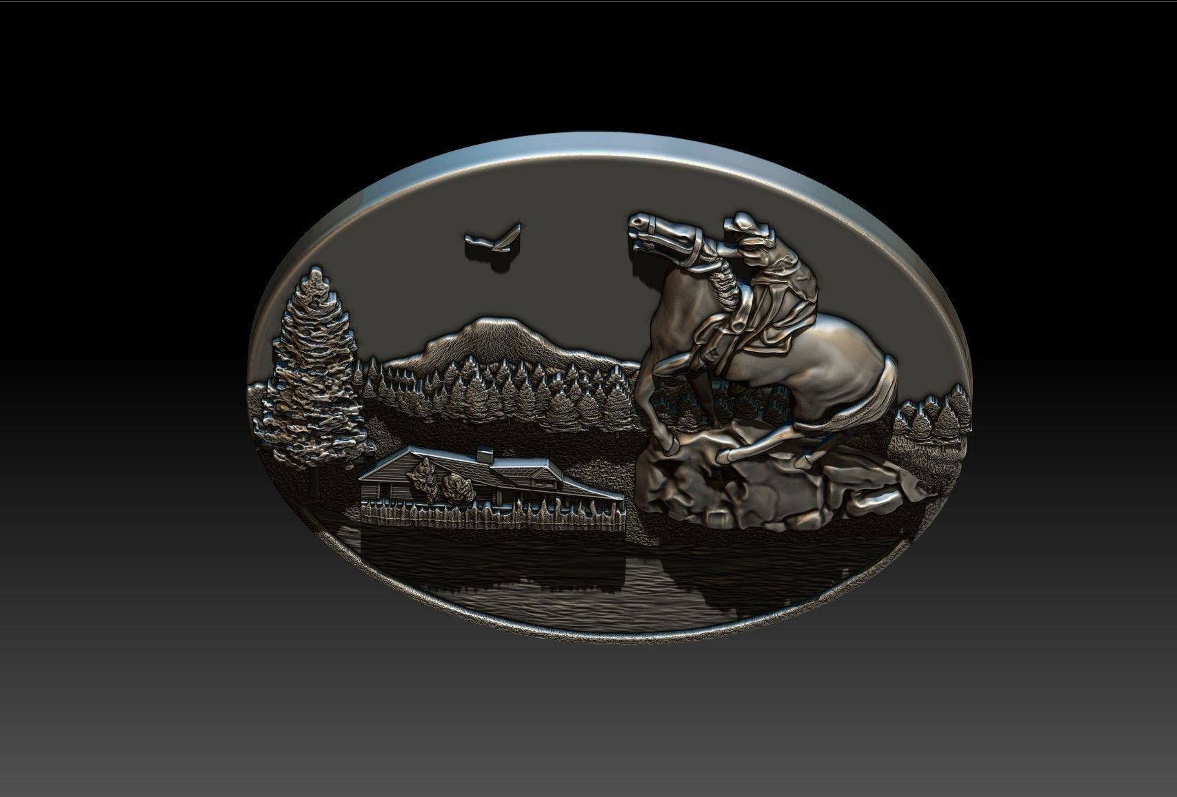 Seal - Yavapai County 3D print model_11