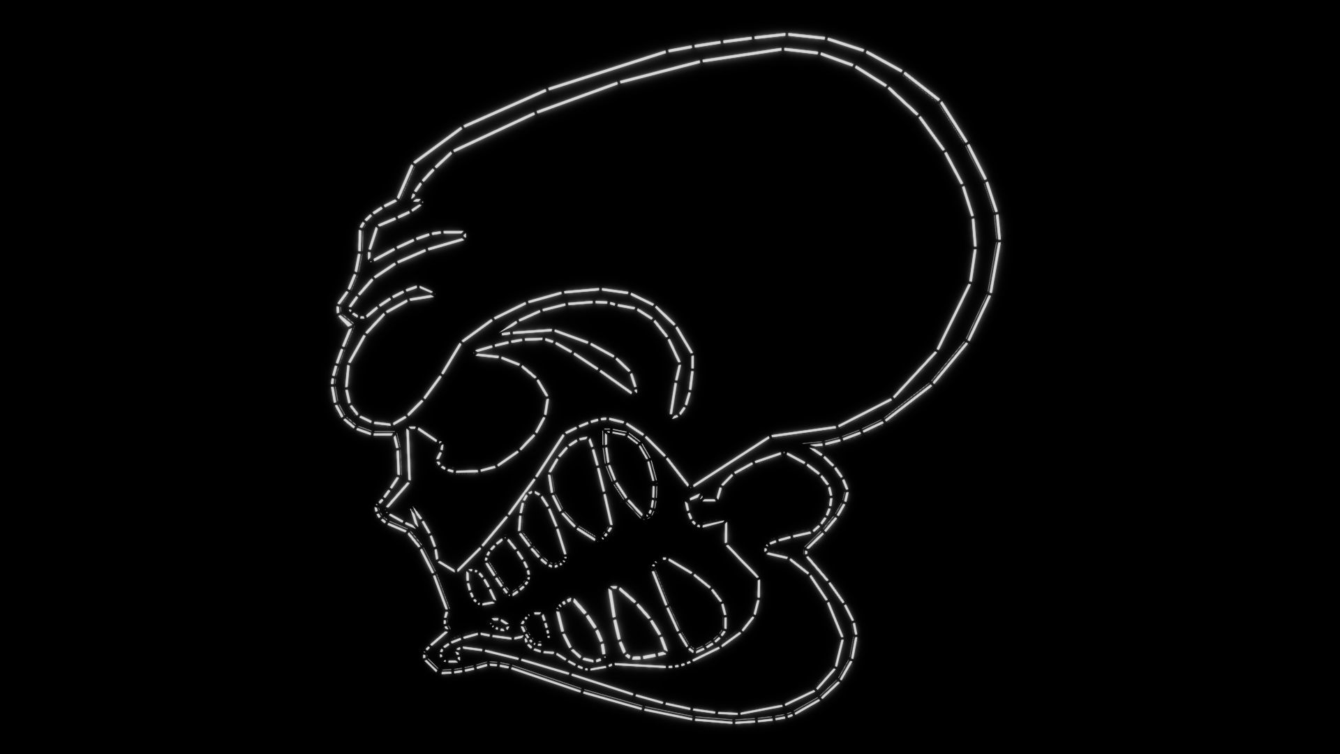 Neon Sign Pack 3D model_8