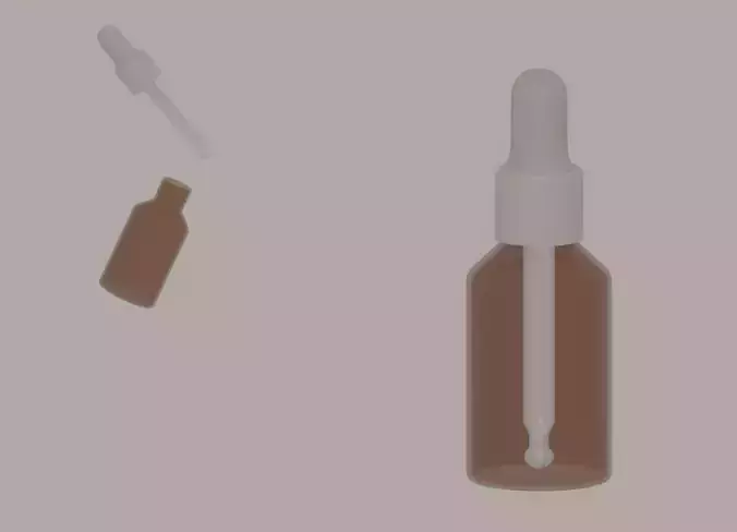 Dropper Bottle 3D model
