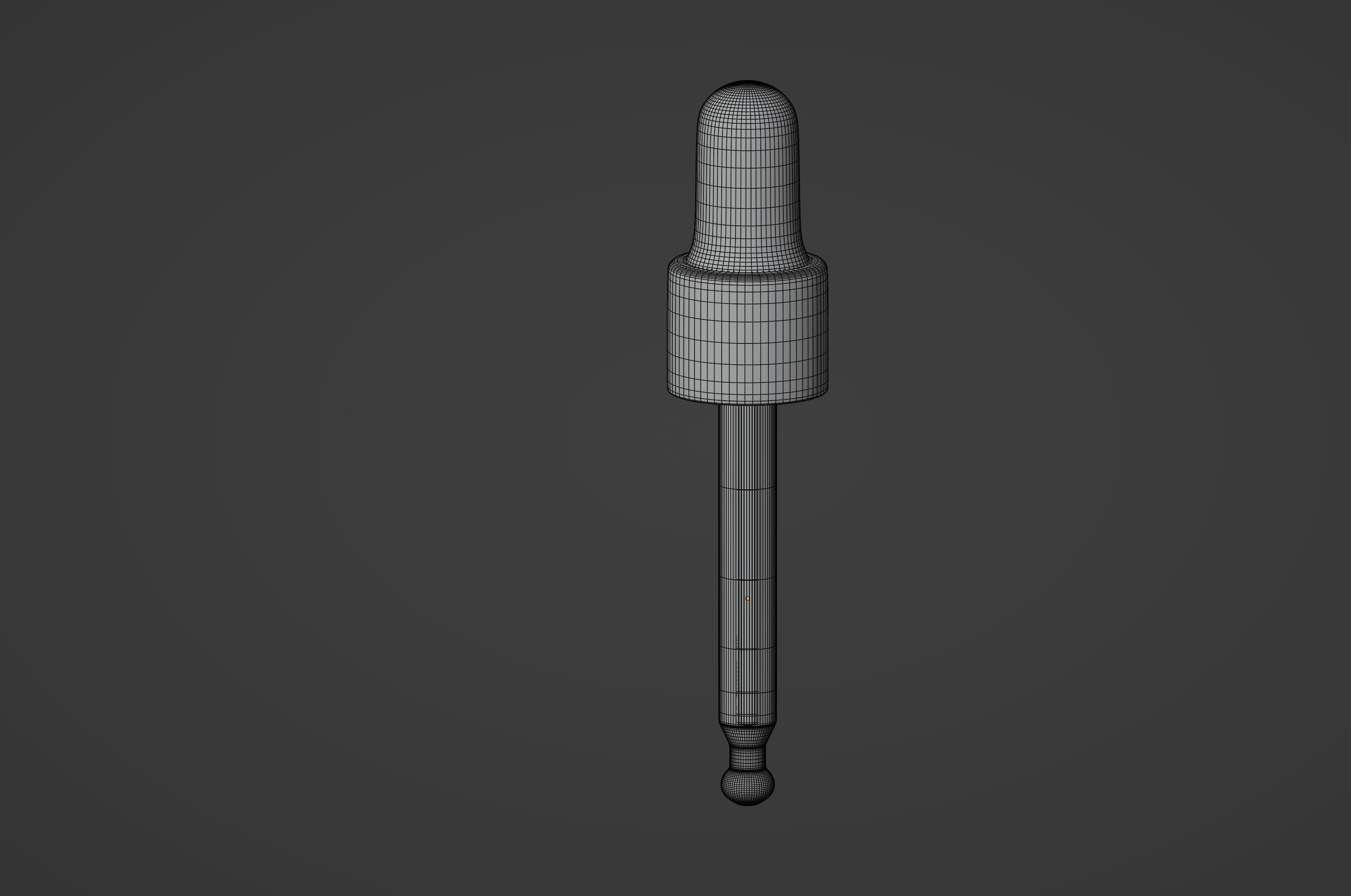 Dropper Bottle 3D model_12