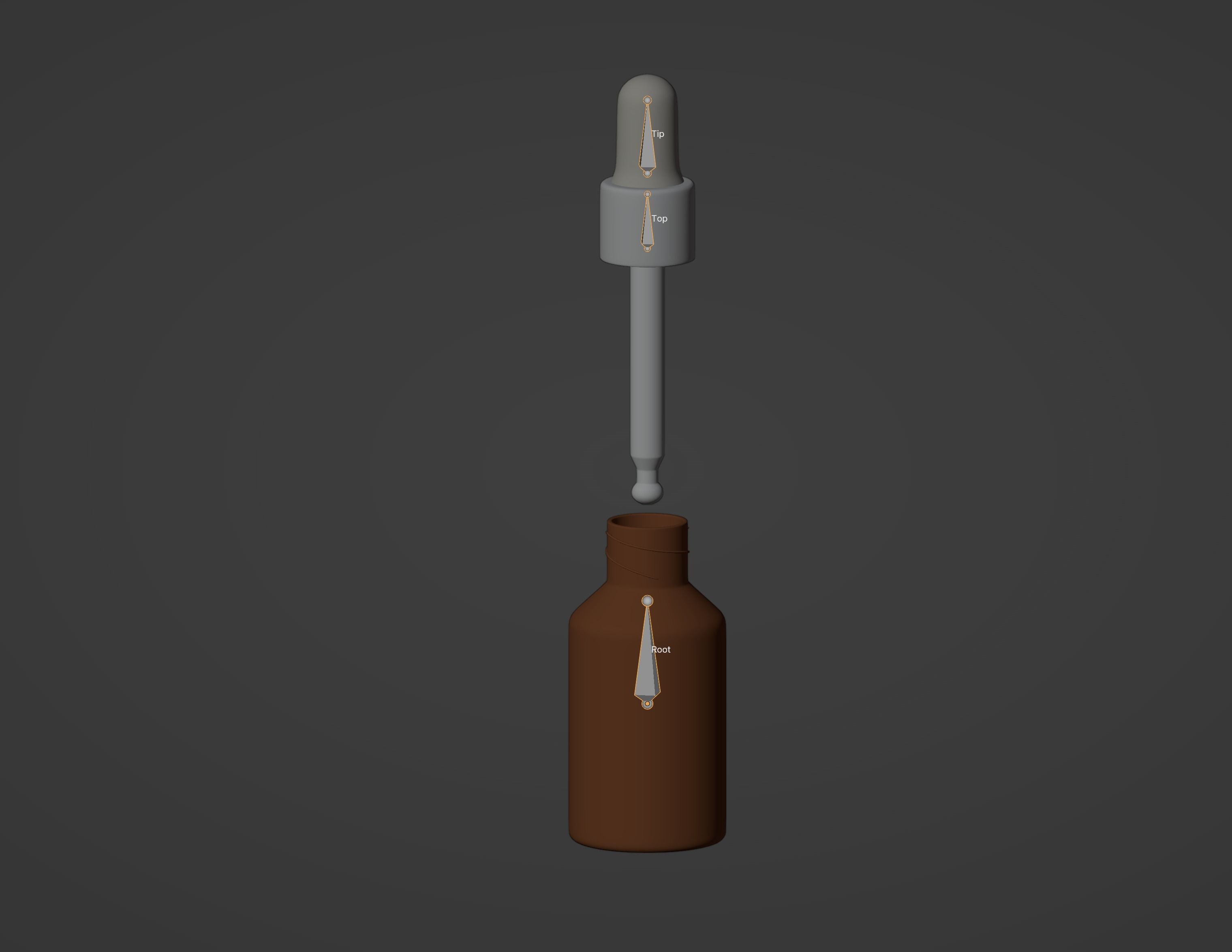 Dropper Bottle 3D model_9
