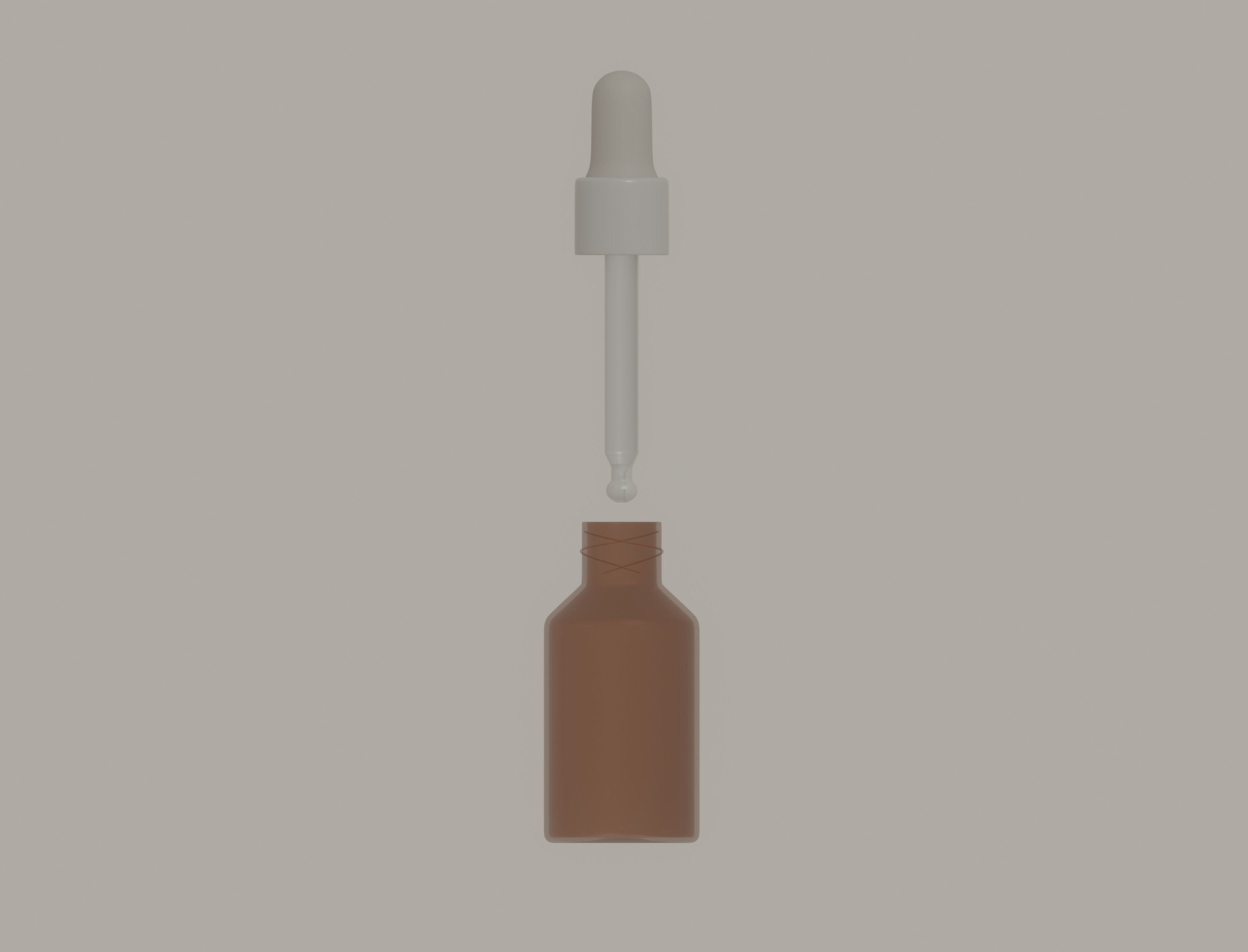 Dropper Bottle 3D model_7
