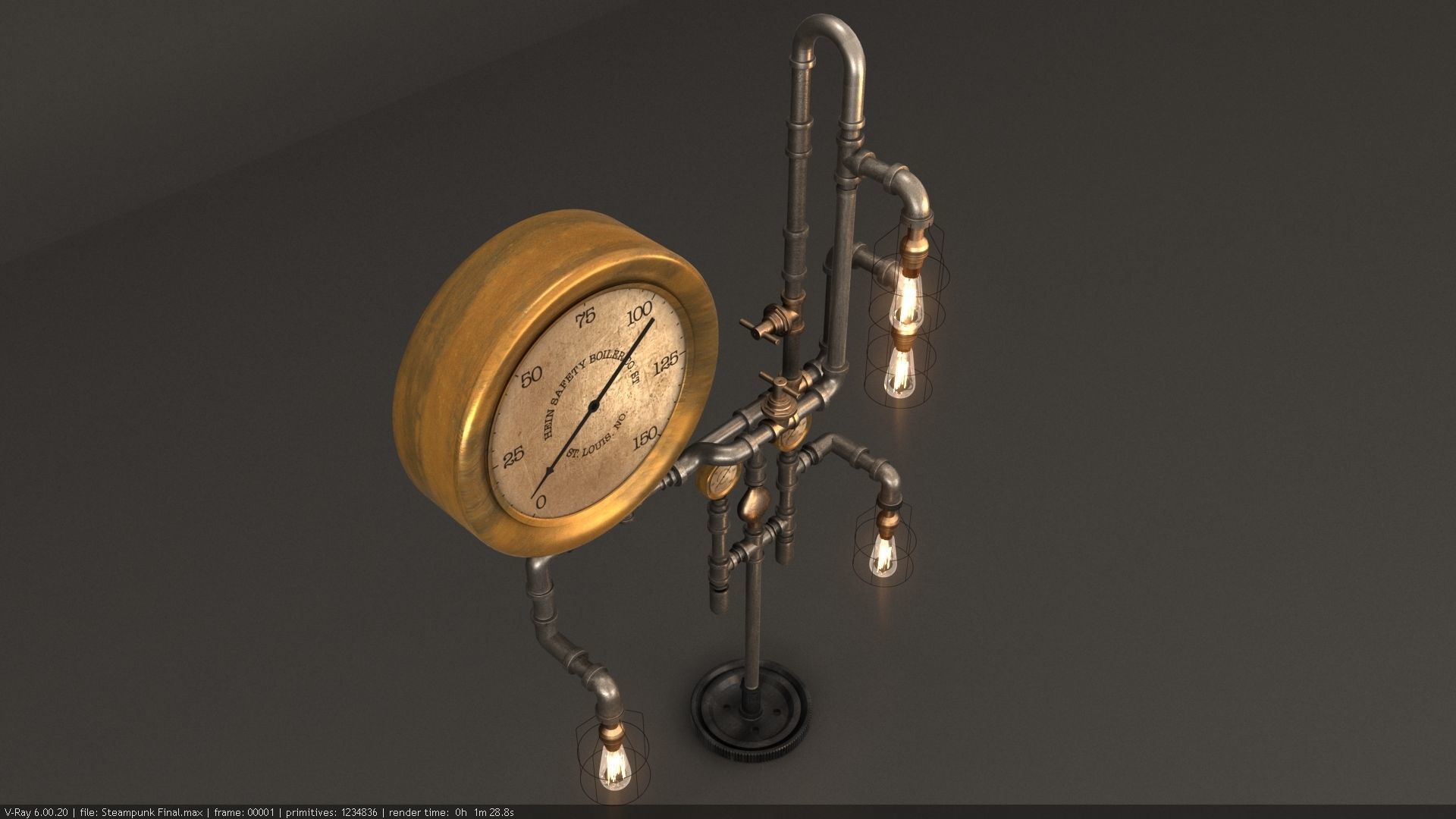 Steampunk 3D model_10
