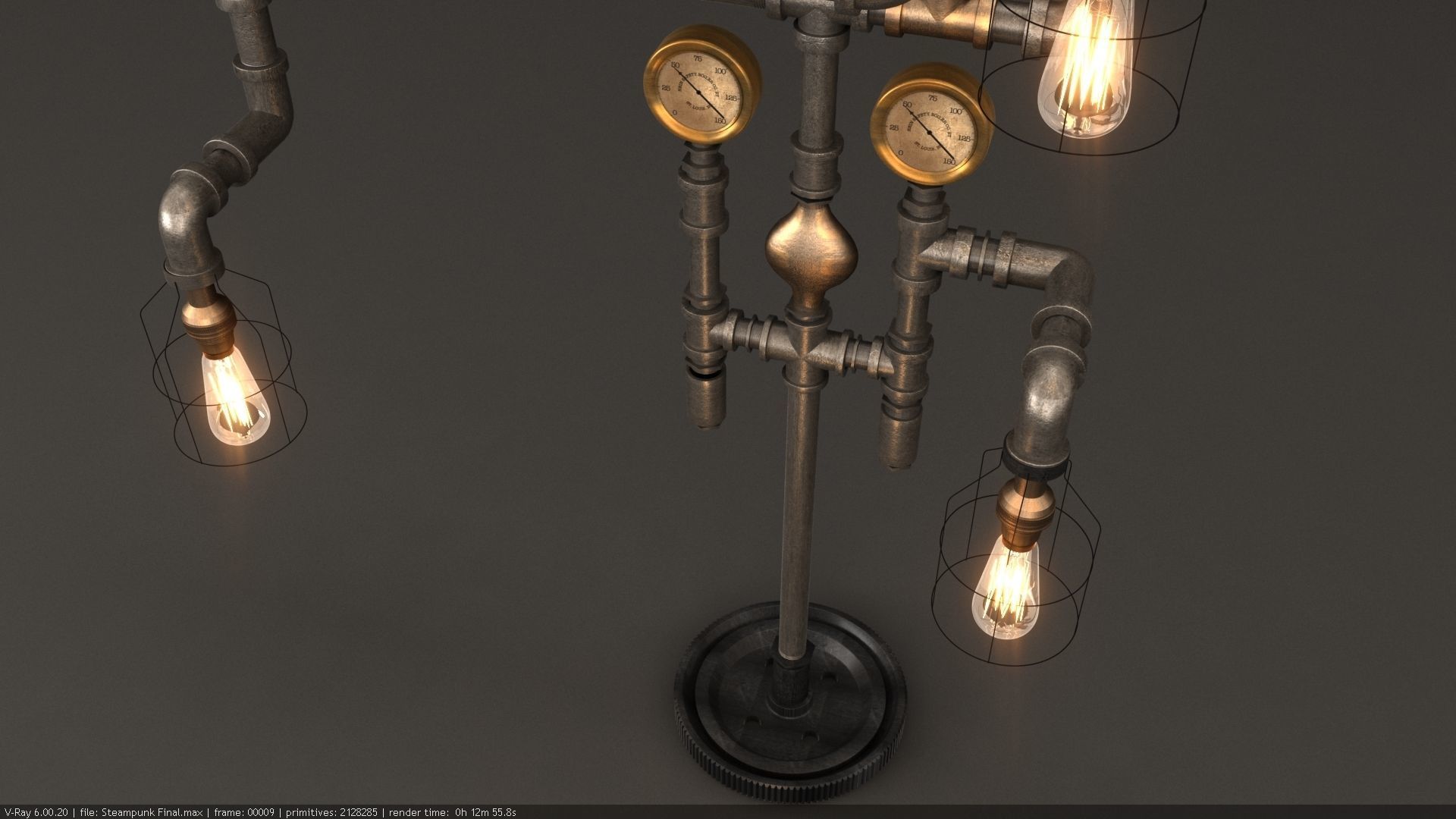Steampunk 3D model_9