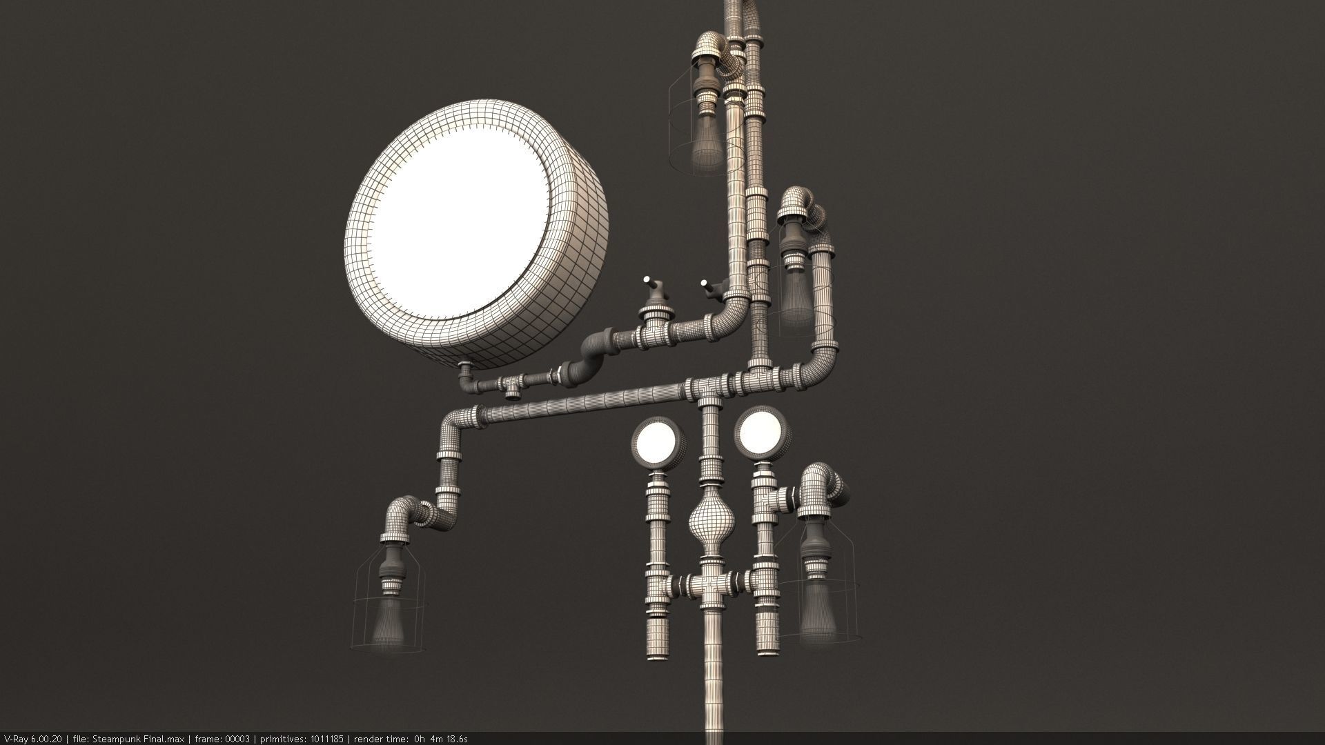 Steampunk 3D model_16