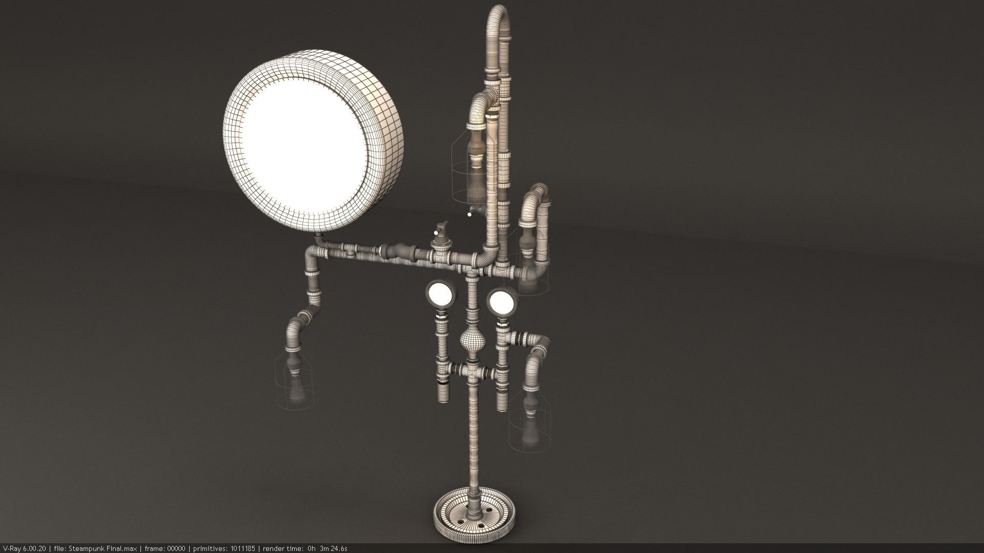 Steampunk 3D model_13