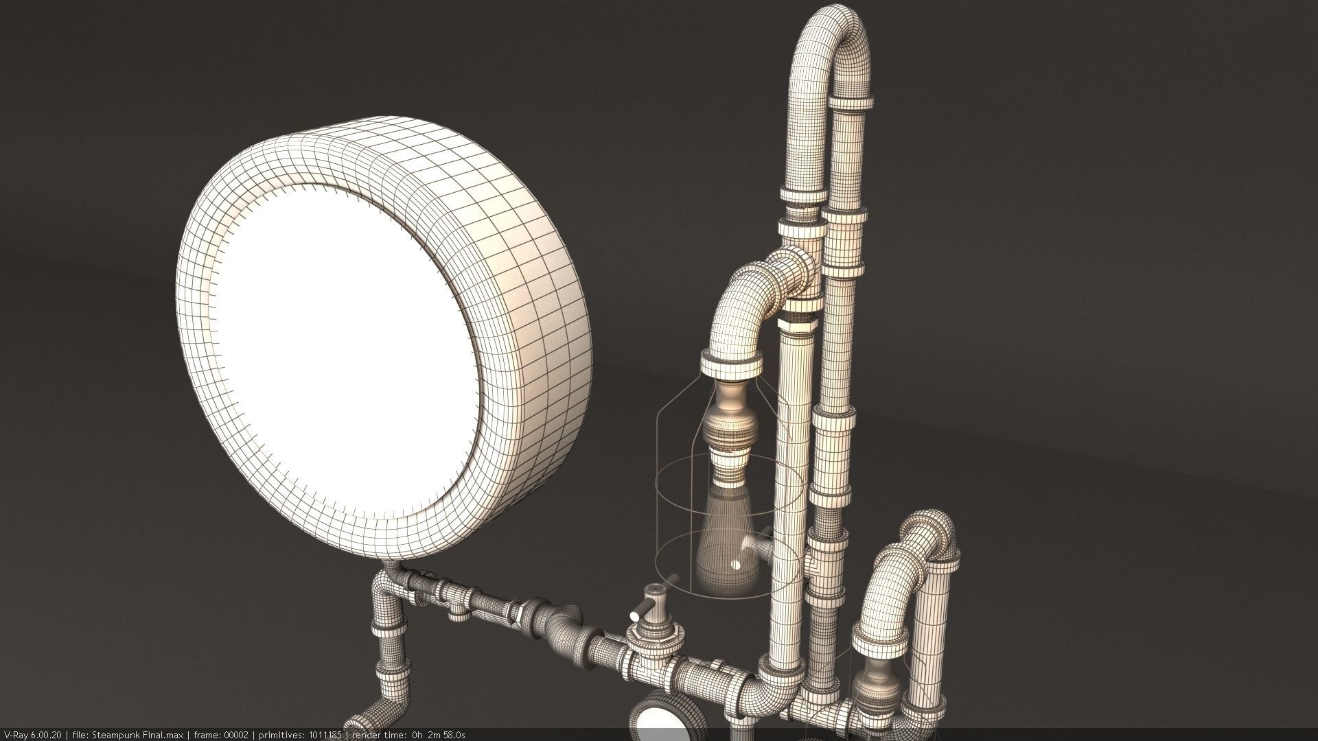 Steampunk 3D model_15
