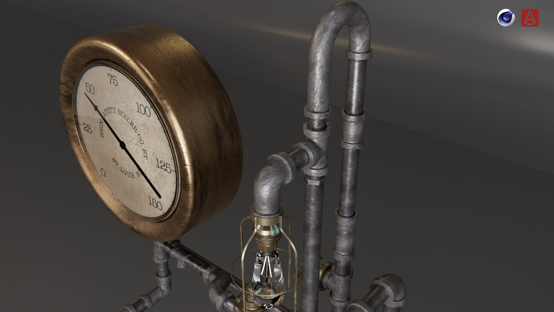 Steampunk 3D model_33