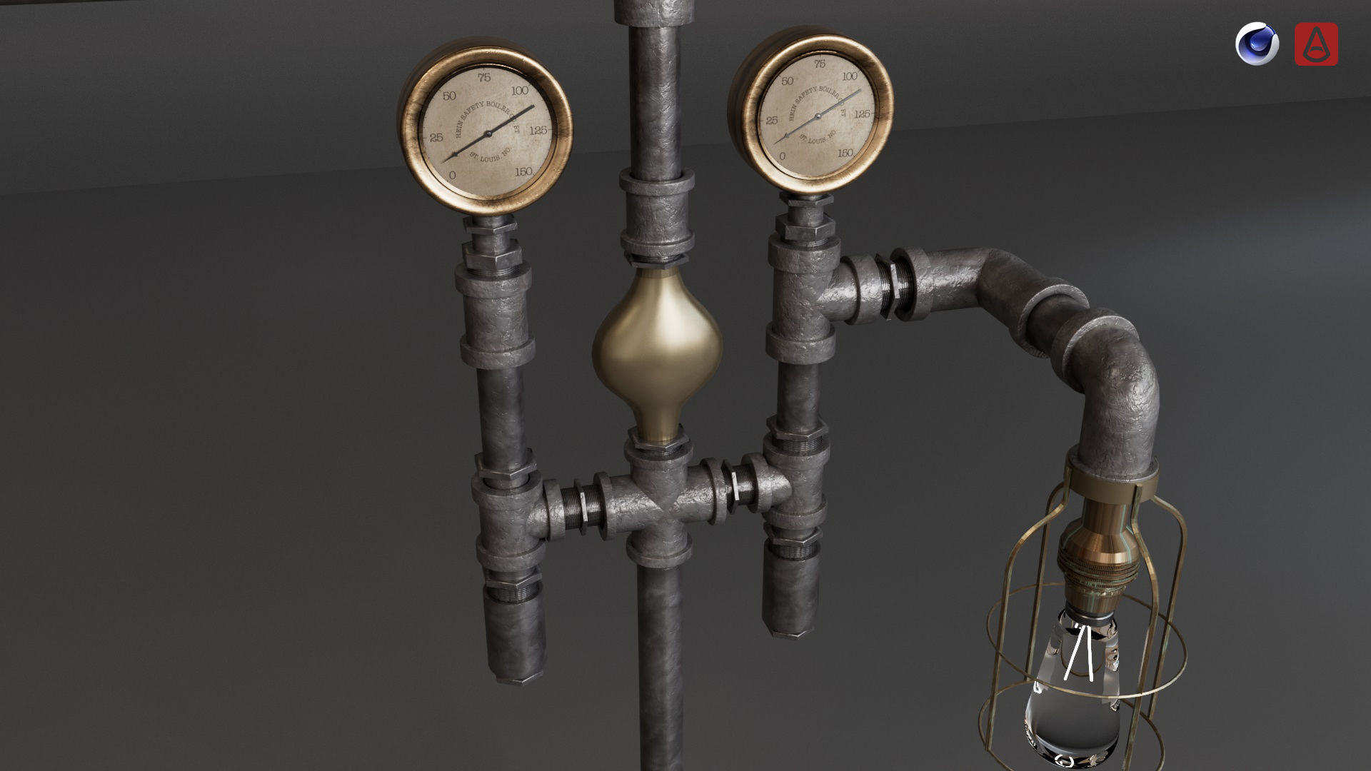 Steampunk 3D model_27