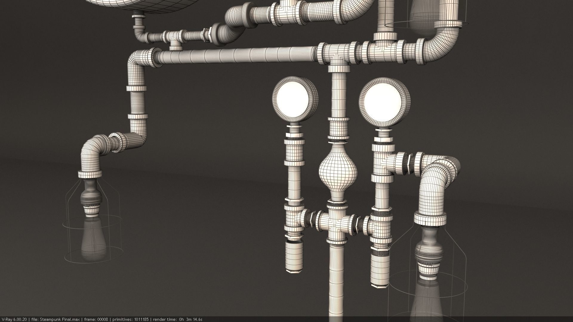 Steampunk 3D model_21